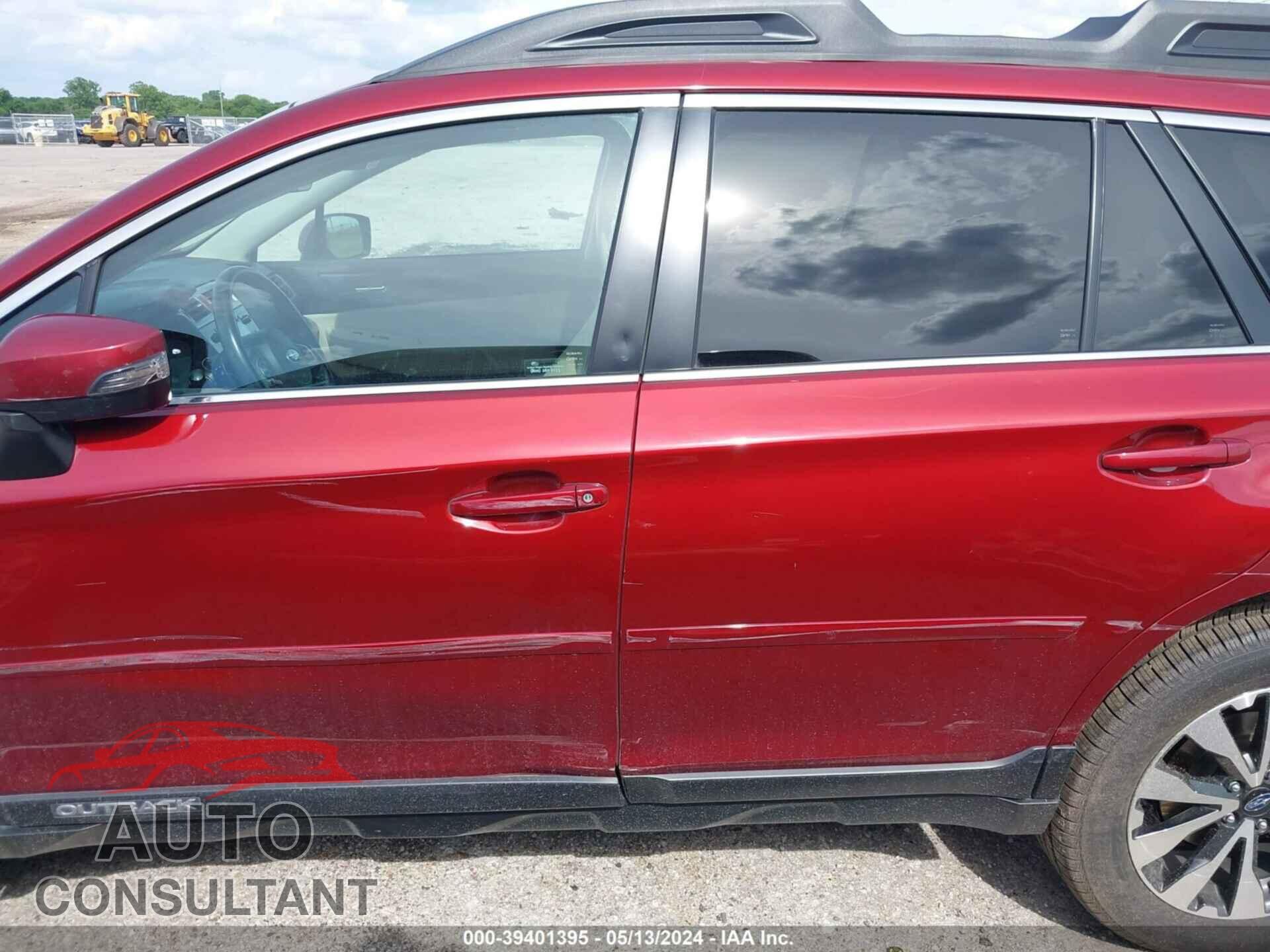 SUBARU OUTBACK 2017 - 4S4BSANC2H3314847