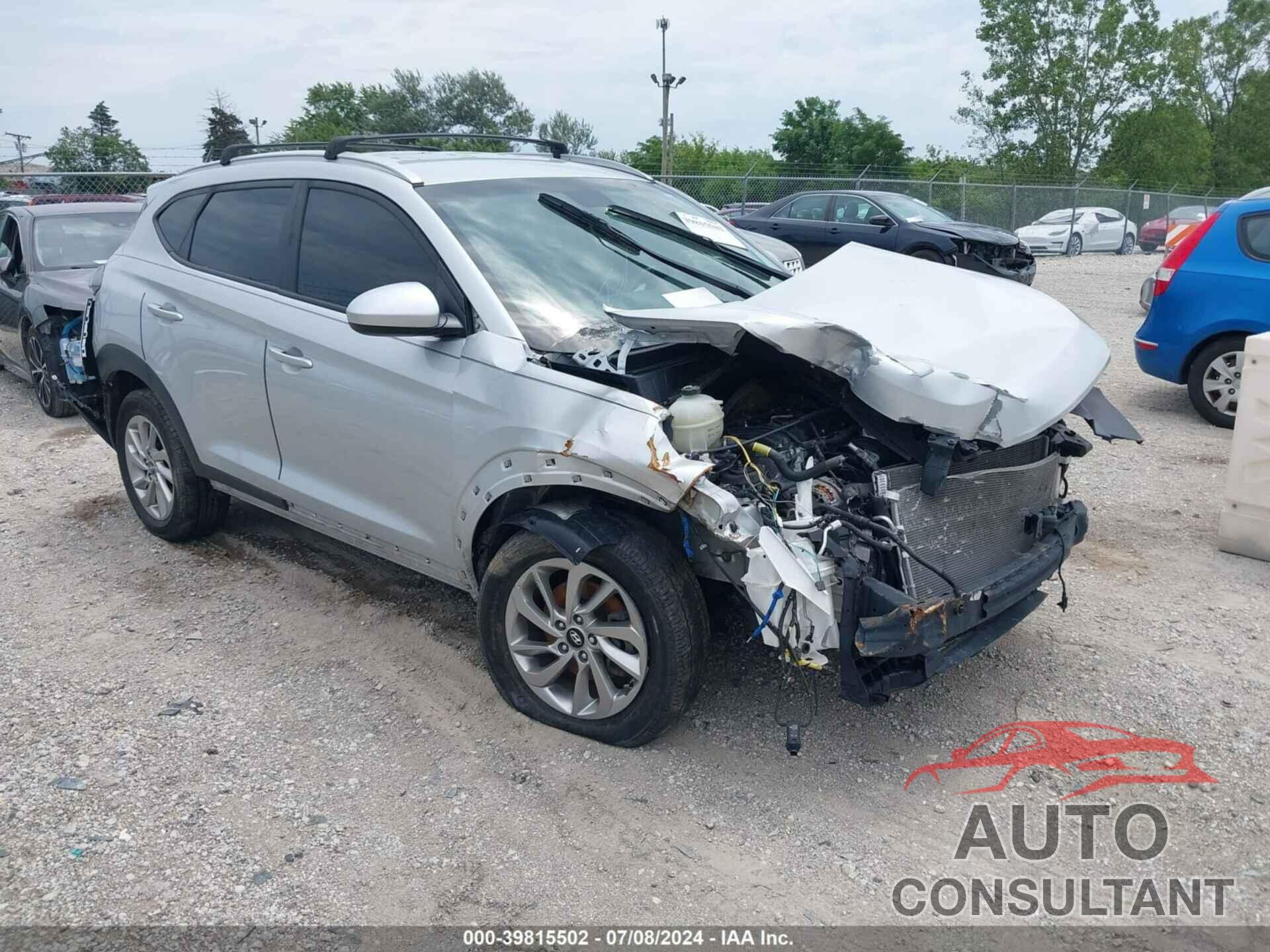 HYUNDAI TUCSON 2018 - KM8J3CA47JU690611