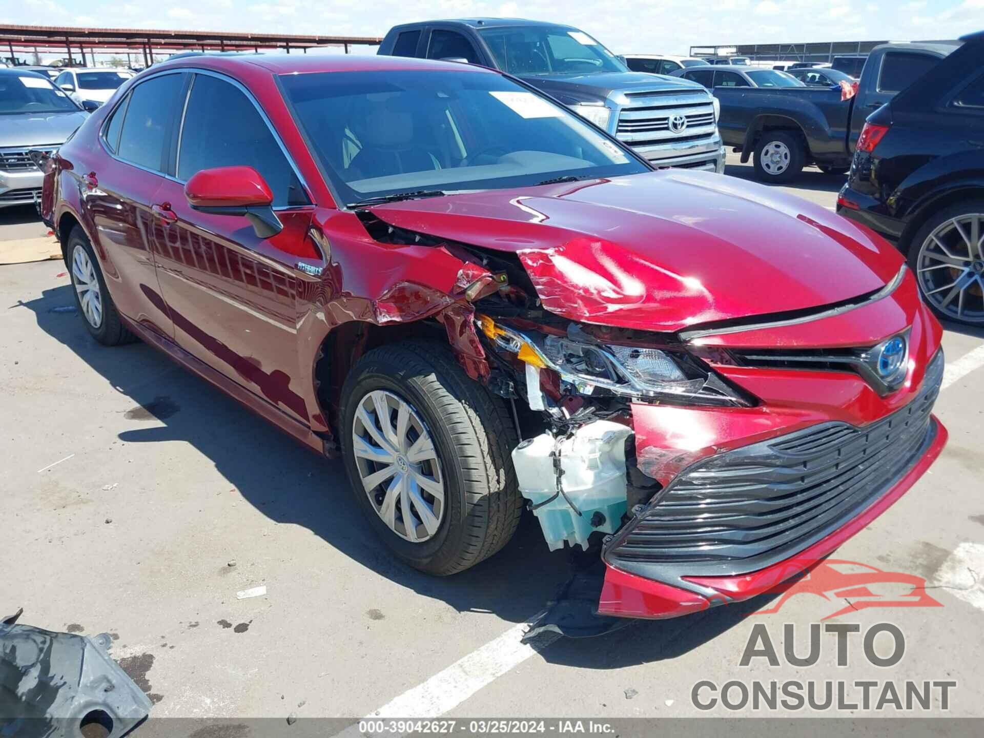 TOYOTA CAMRY 2020 - 4T1C31AK5LU524344