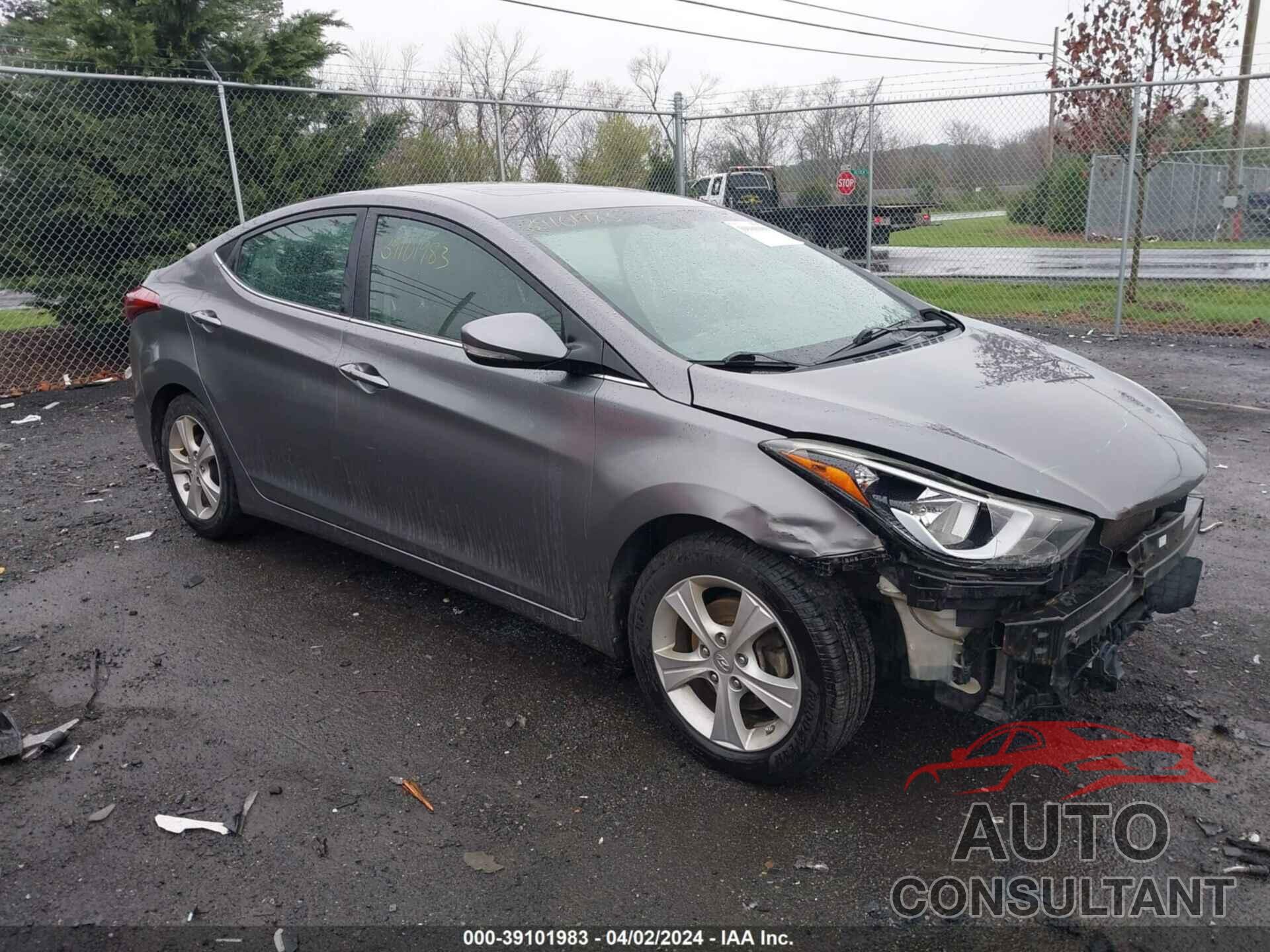 HYUNDAI ELANTRA 2016 - KMHDH4AE0GU629588