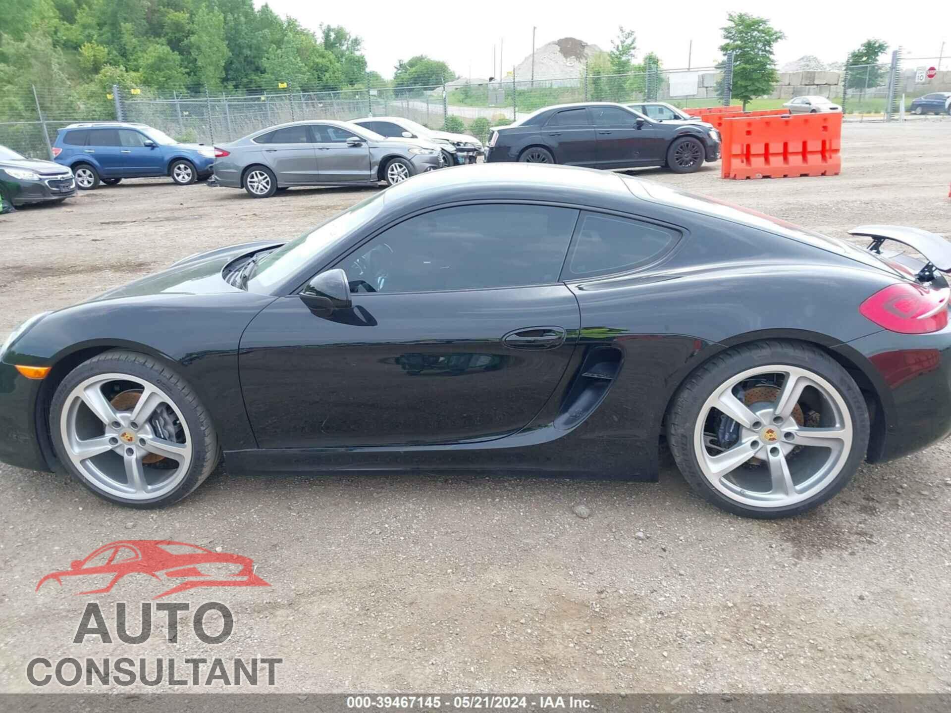 PORSCHE CAYMAN 2016 - WP0AA2A8XGK171936