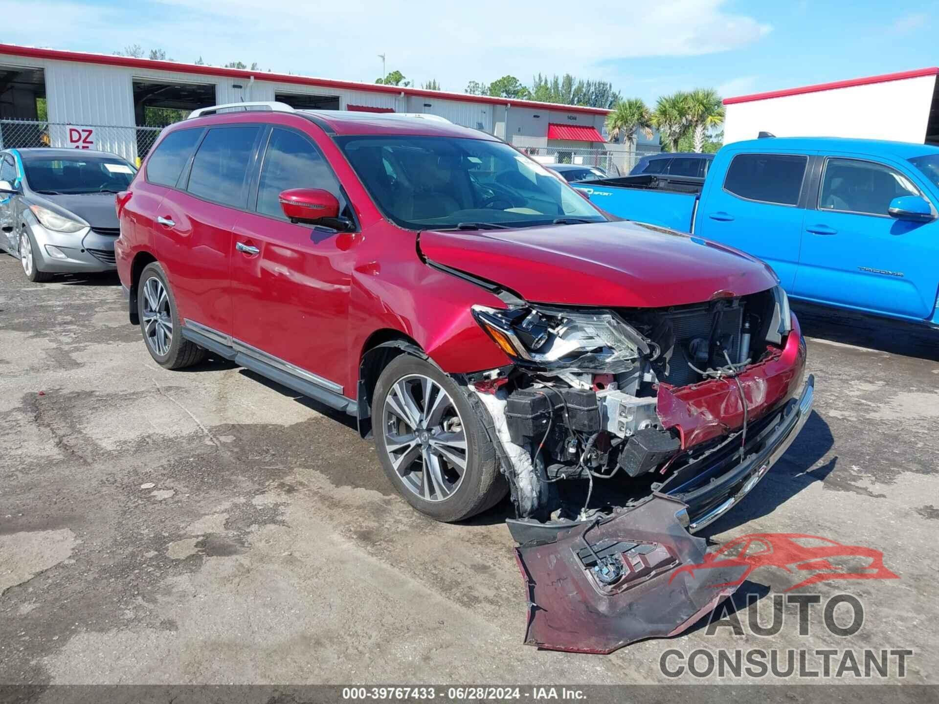 NISSAN PATHFINDER 2017 - 5N1DR2MN4HC629002