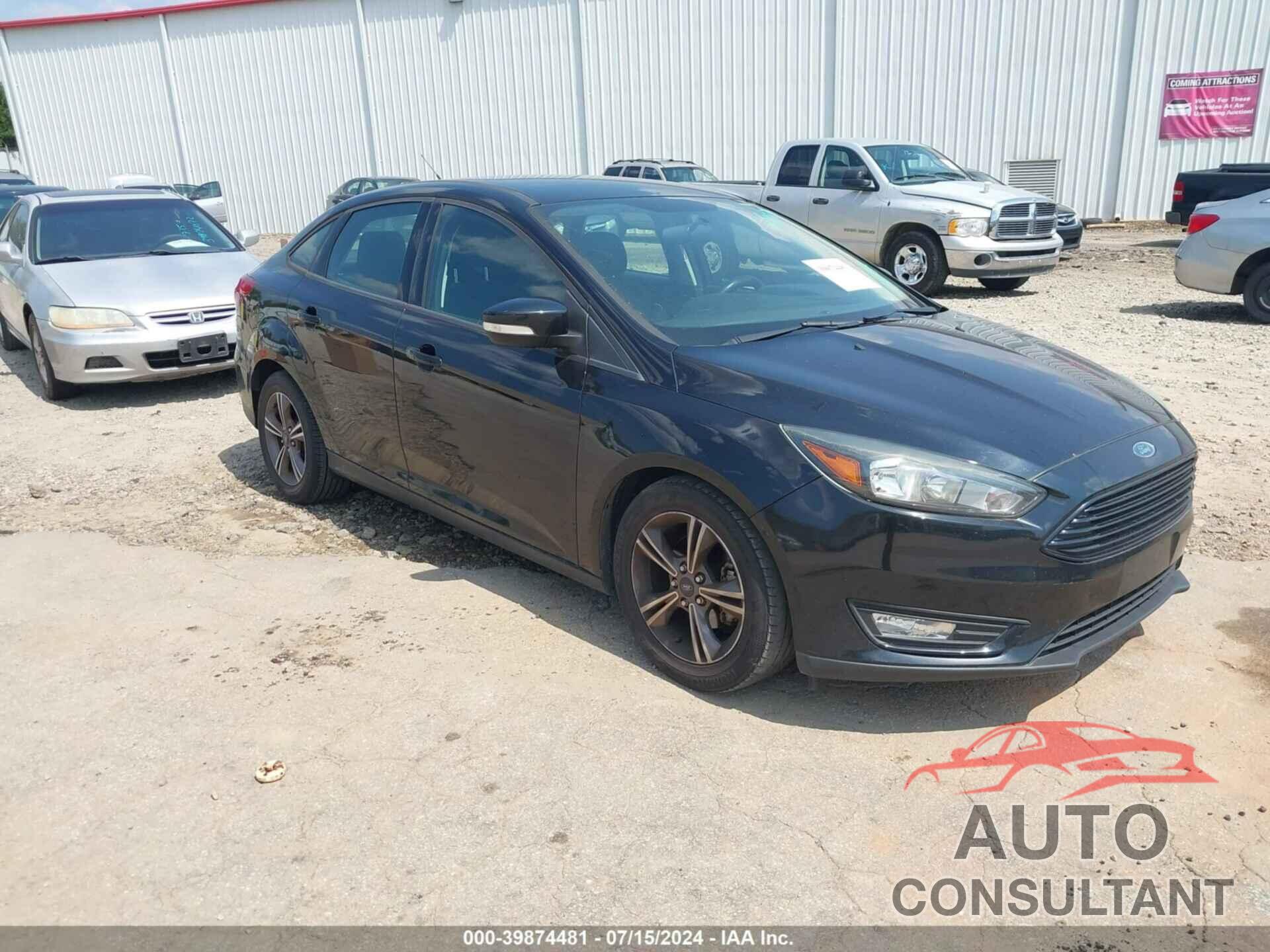 FORD FOCUS 2017 - 1FADP3FE3HL274455