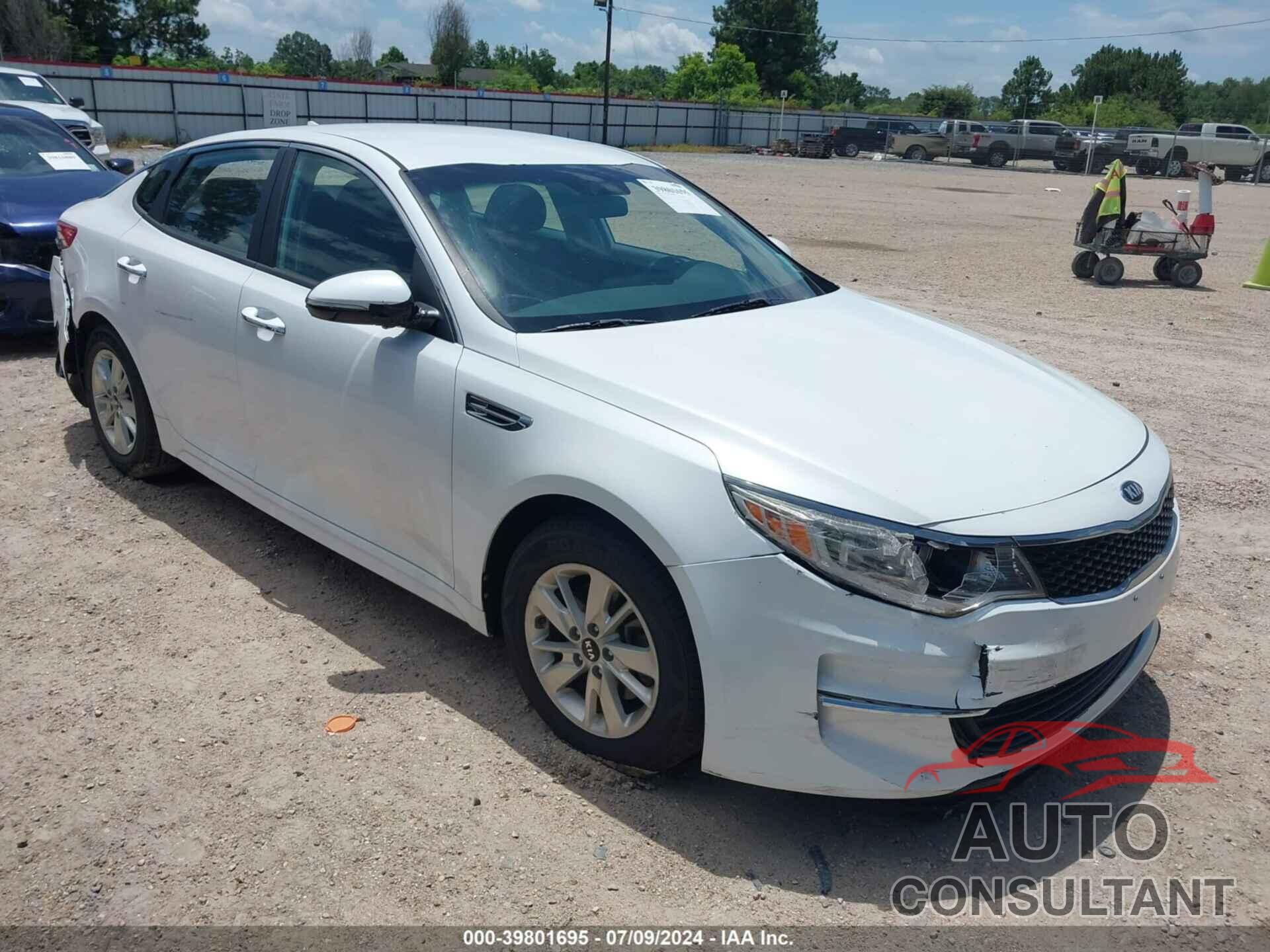 KIA OPTIMA 2018 - 5XXGT4L32JG211722
