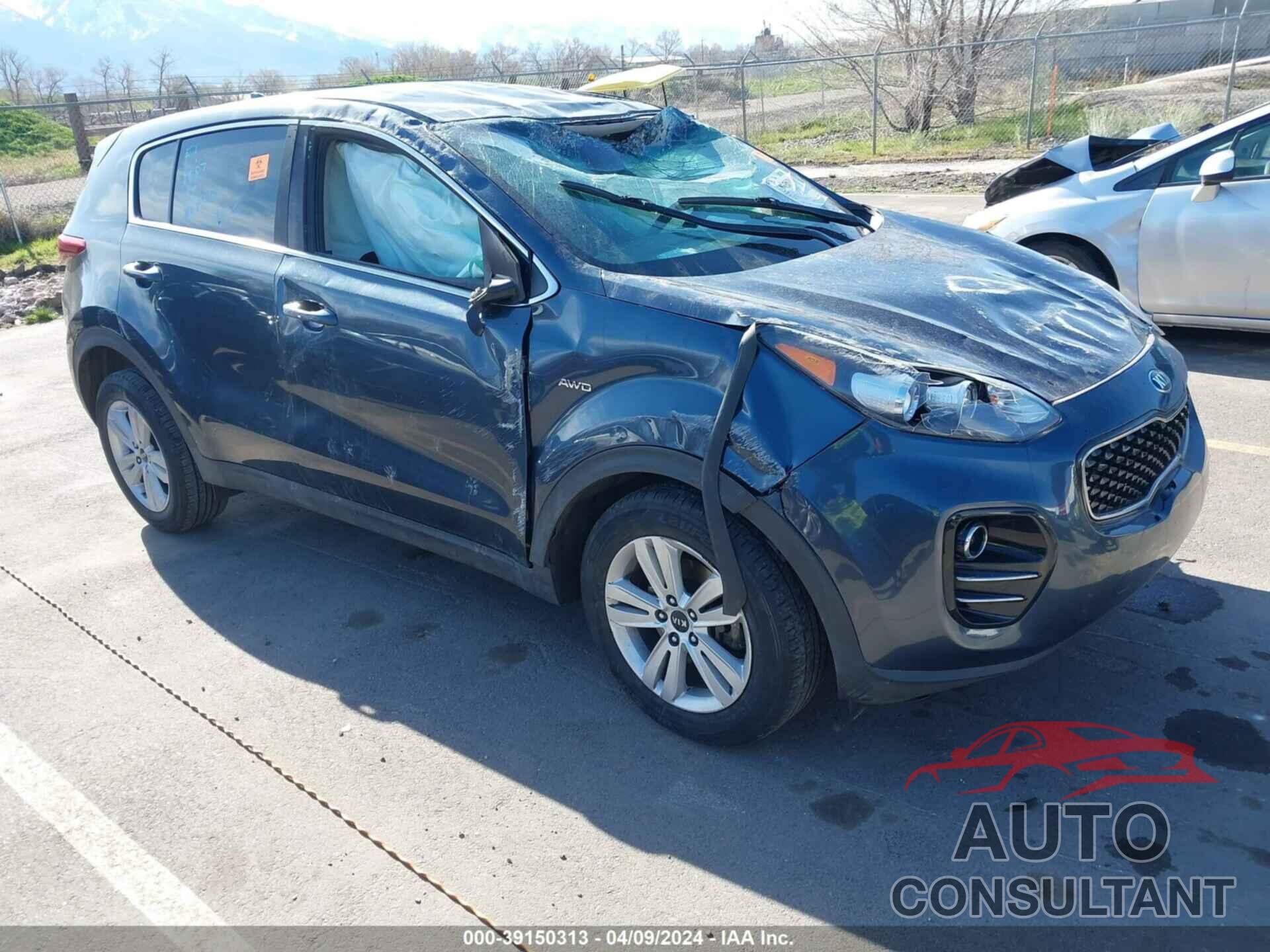 KIA SPORTAGE 2018 - KNDPMCAC3J7390114