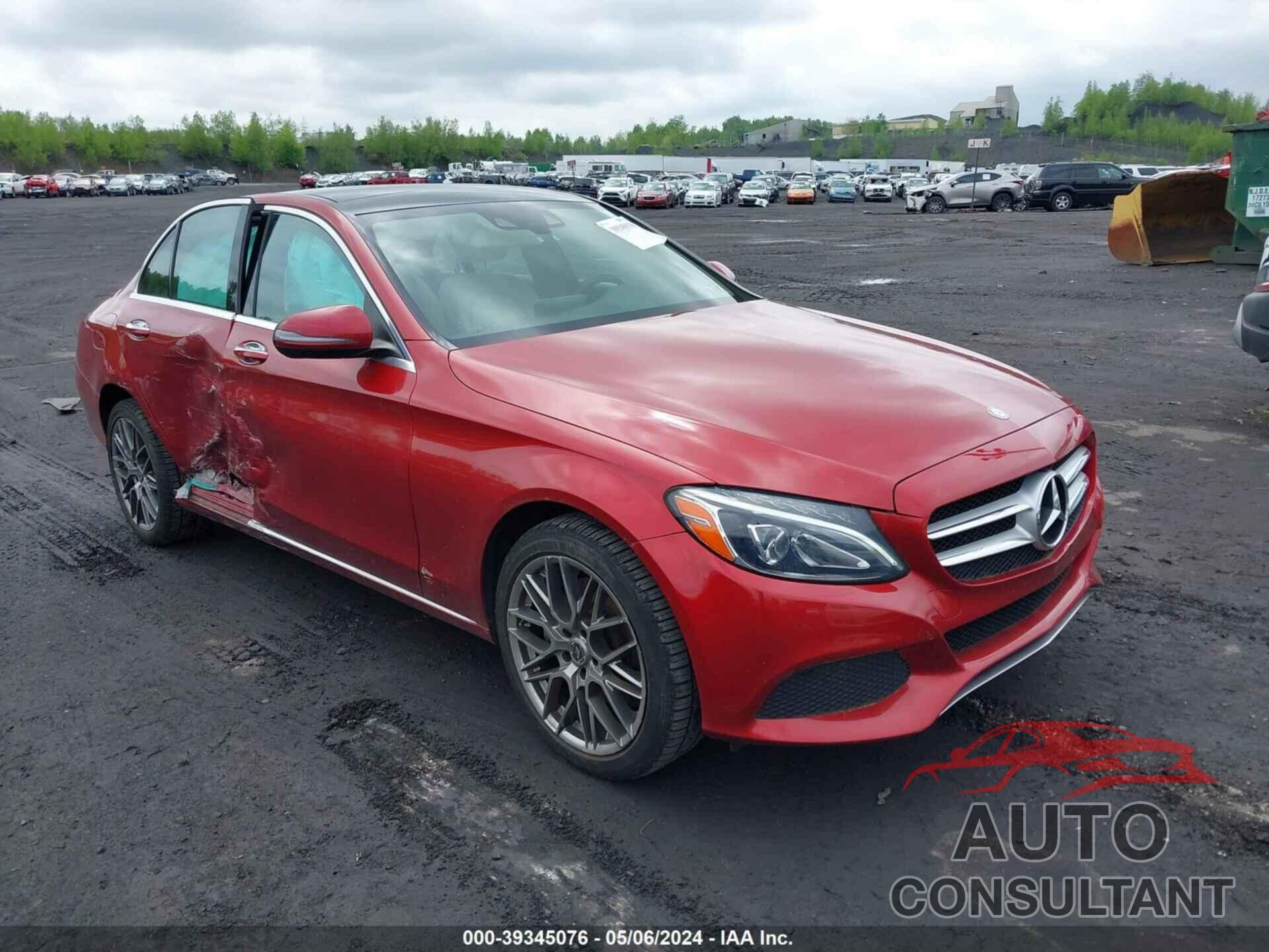 MERCEDES-BENZ C 300 2017 - 55SWF4KB0HU183328