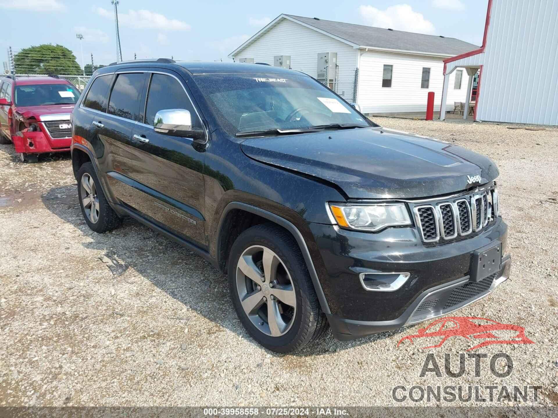 JEEP GRAND CHEROKEE 2017 - 1C4RJFBG8HC889223