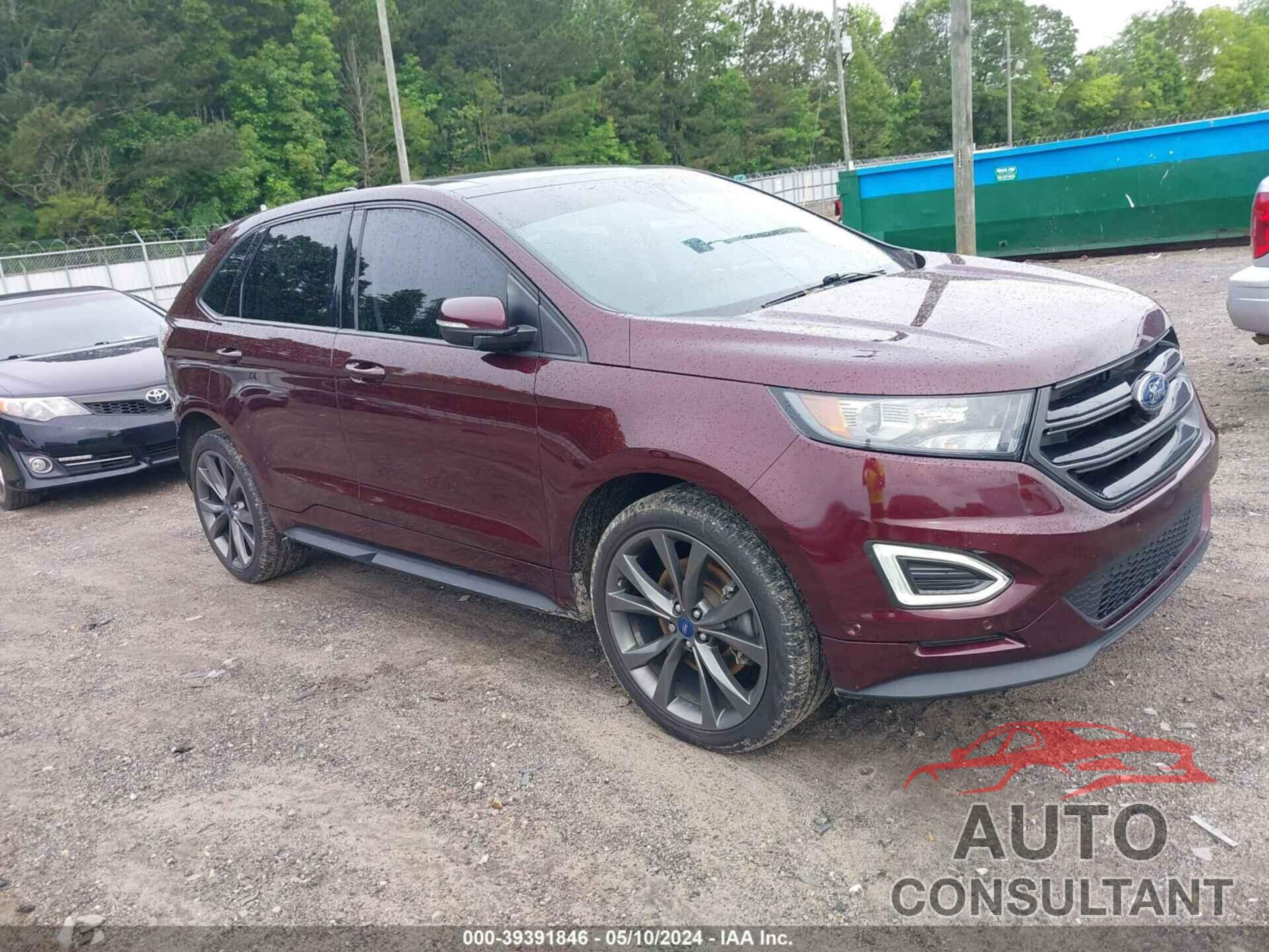 FORD EDGE 2018 - 2FMPK4APXJBB21531