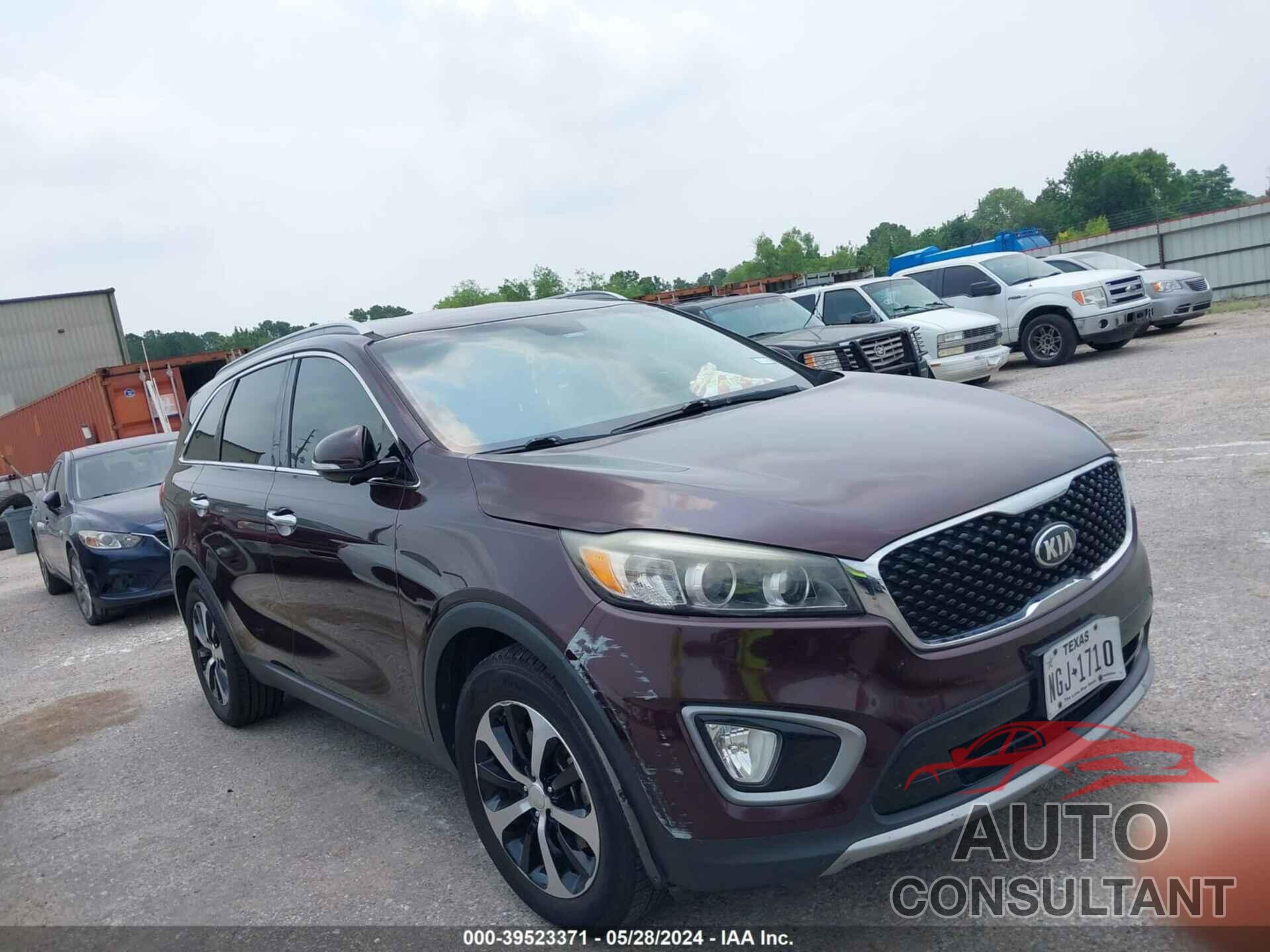 KIA SORENTO 2016 - 5XYPH4A50GG034775
