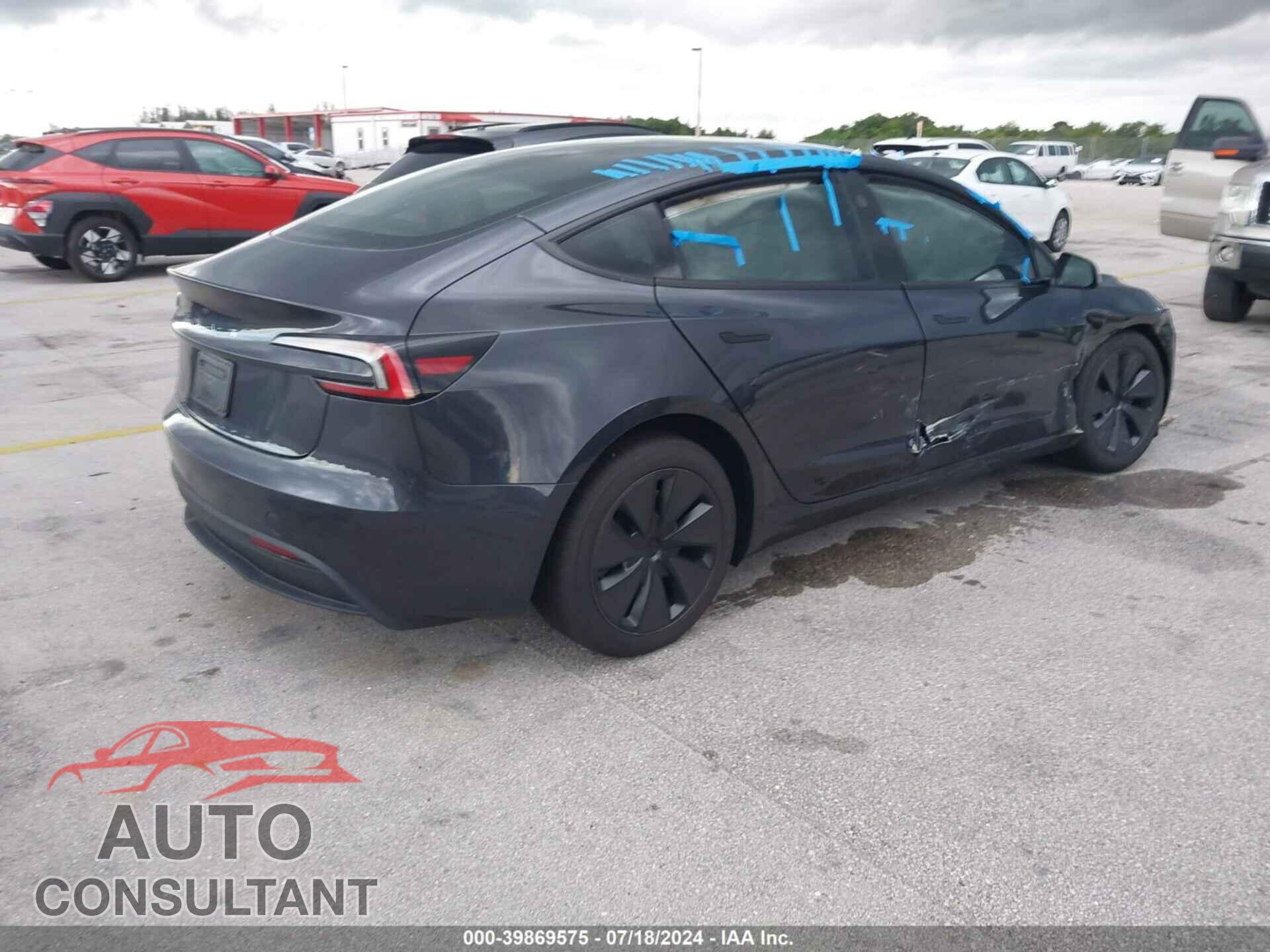 TESLA MODEL 3 2024 - 5YJ3E1EA8RF745809
