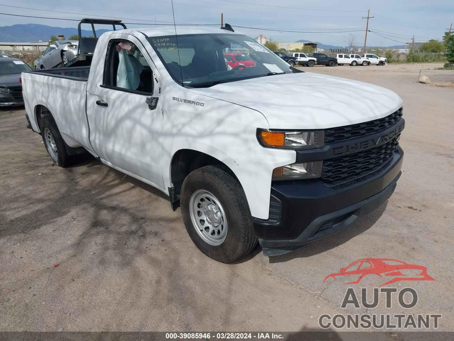 CHEVROLET SILVERADO 1500 2021 - 3GCNWAEKXMG358101