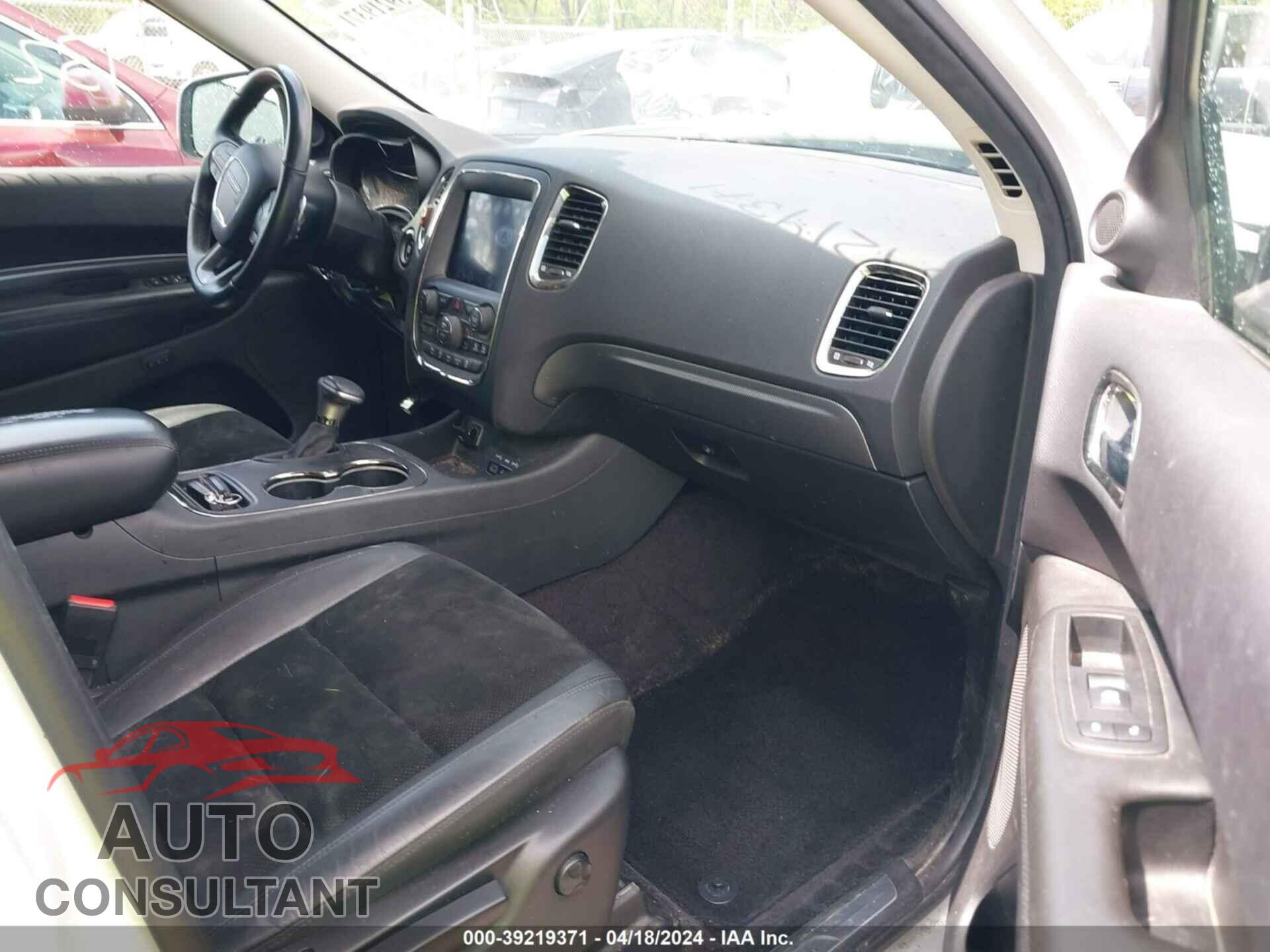 DODGE DURANGO 2018 - 1C4RDJDG0JC395483