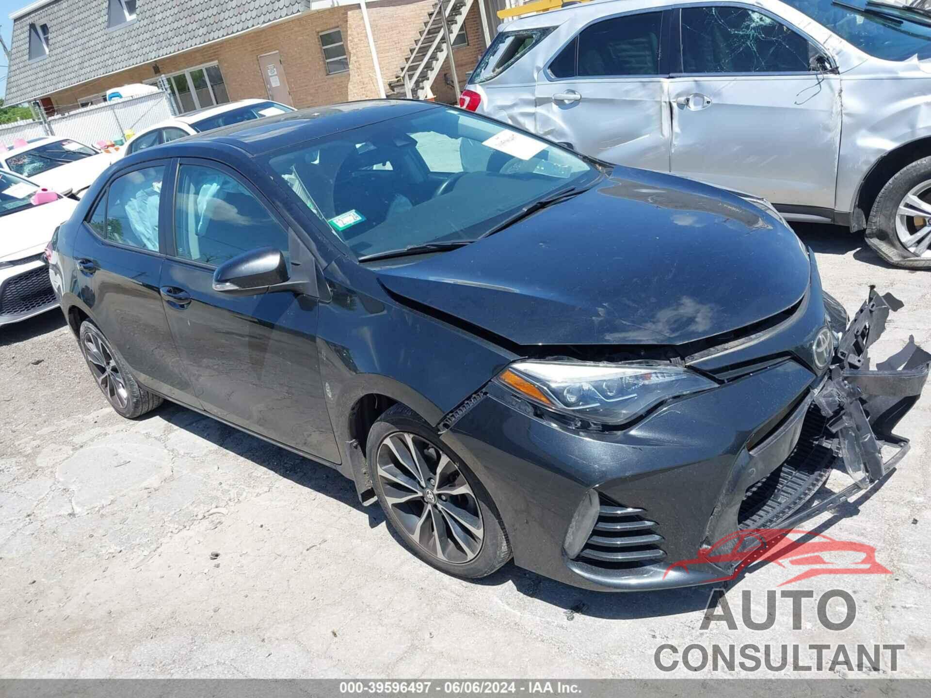 TOYOTA COROLLA 2017 - 2T1BURHE0HC829900