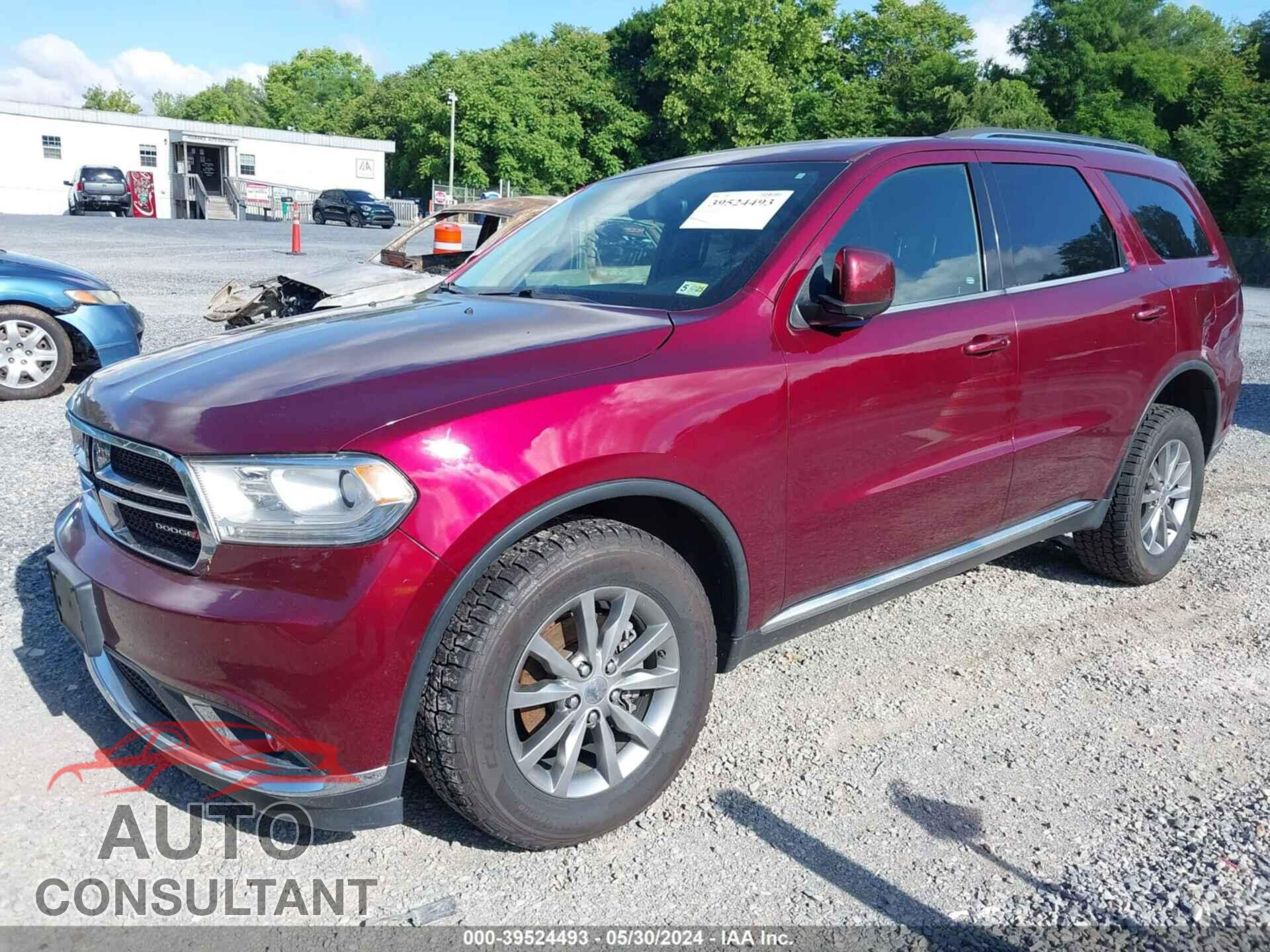 DODGE DURANGO 2017 - 1C4RDJAGXHC753297