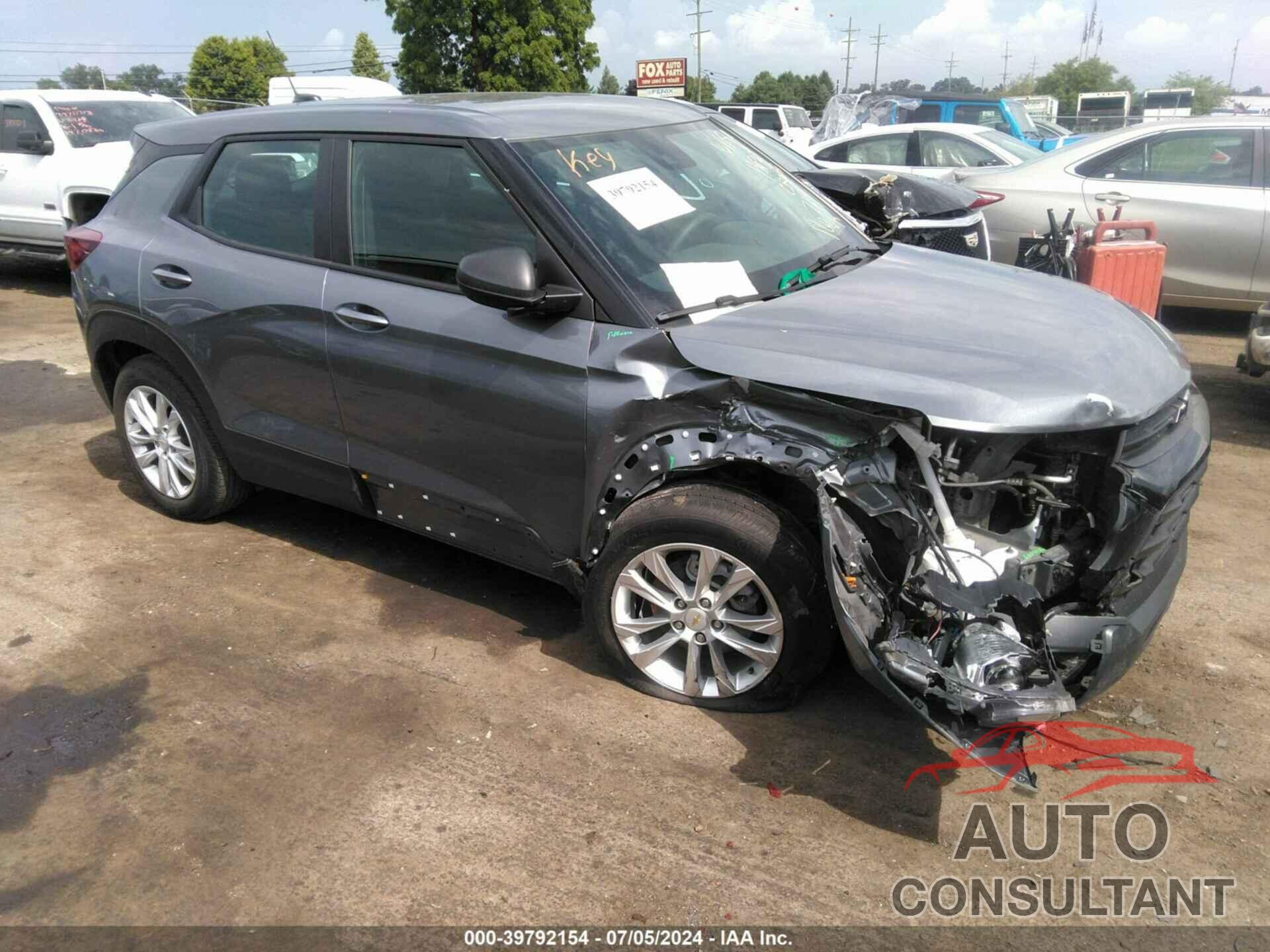 CHEVROLET TRAILBLAZER 2022 - KL79MMS23NB016719