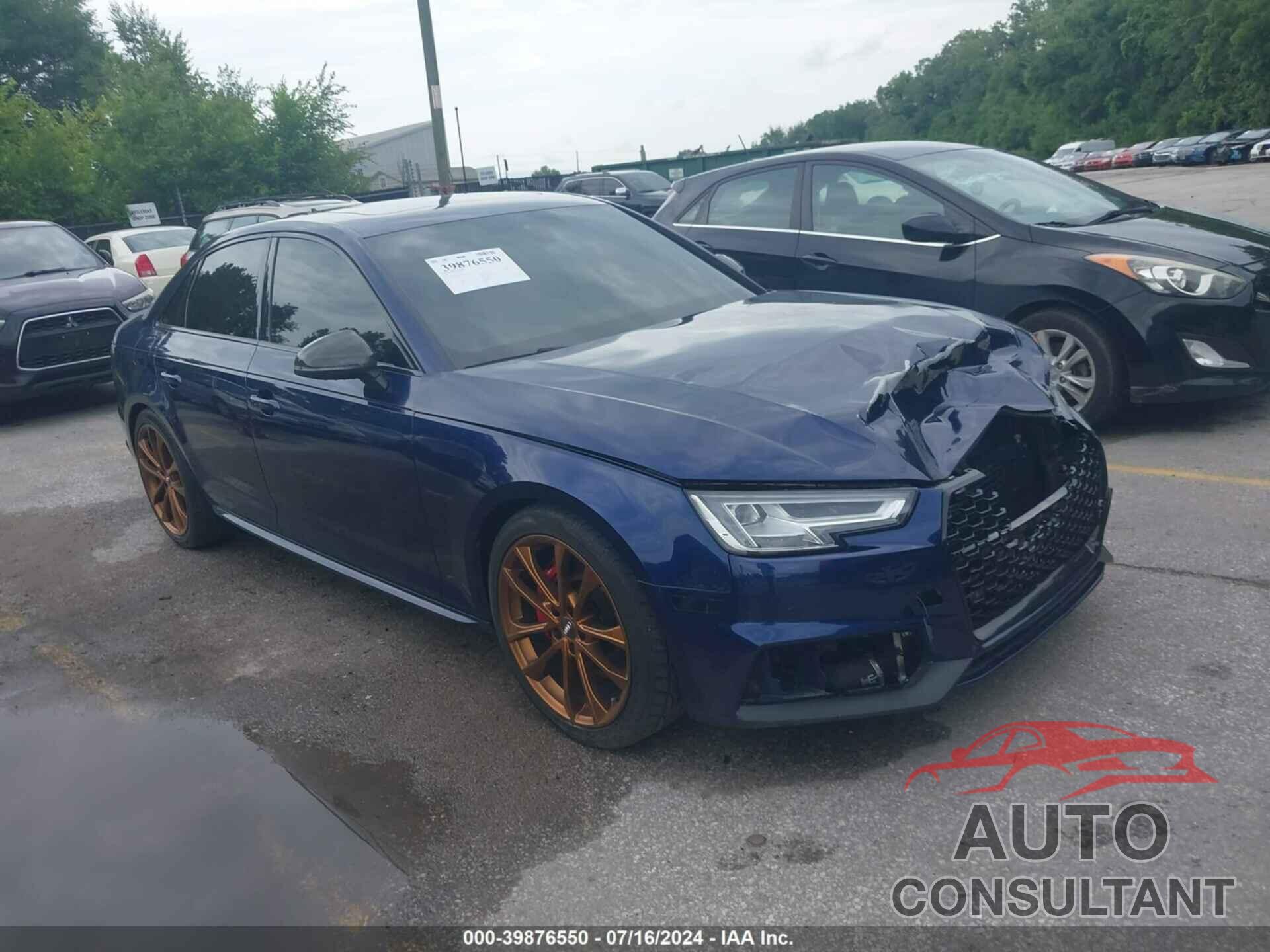 AUDI S4 2018 - WAUB4AF40JA002367