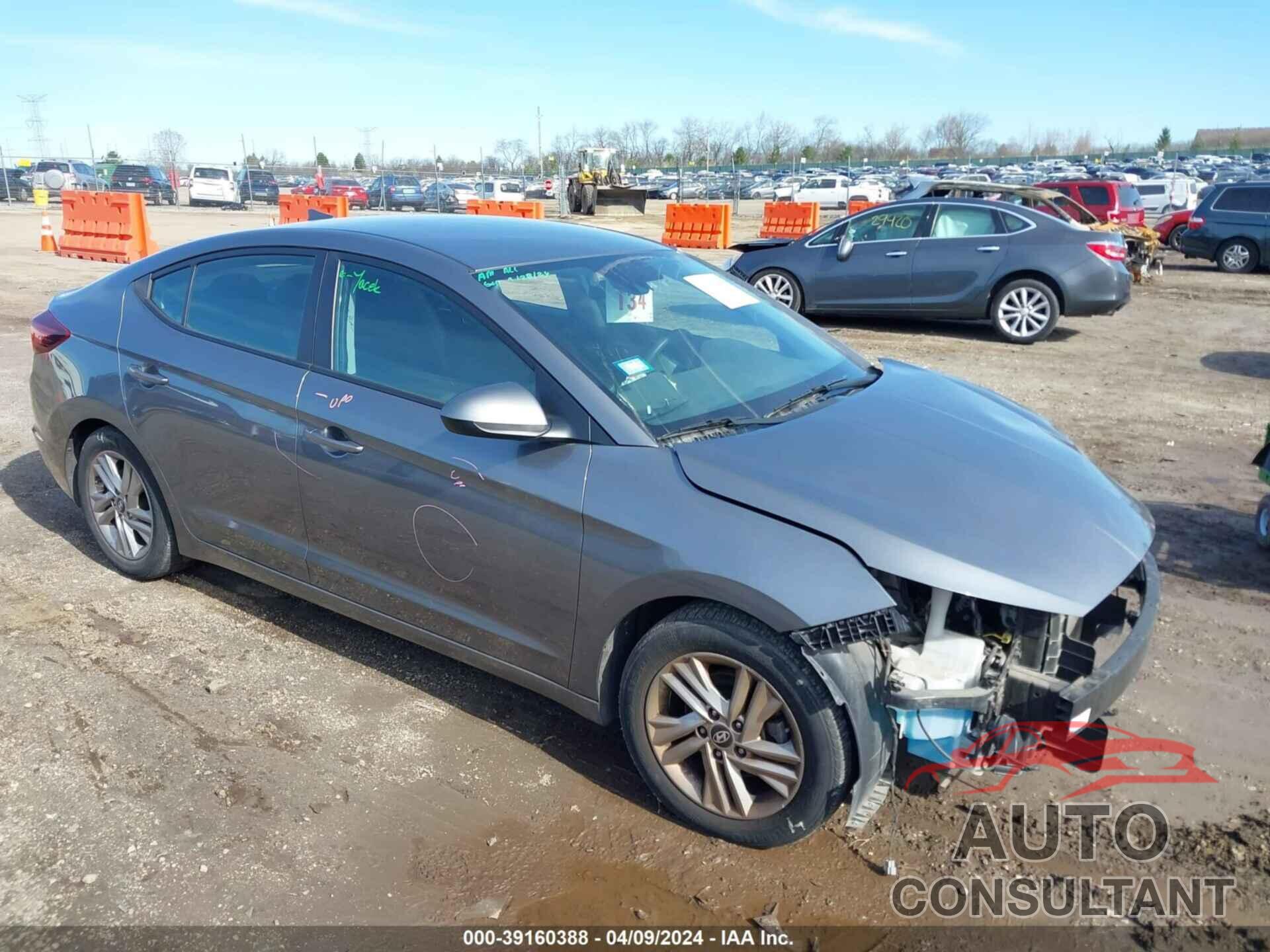 HYUNDAI ELANTRA 2019 - 5NPD84LF8KH443651