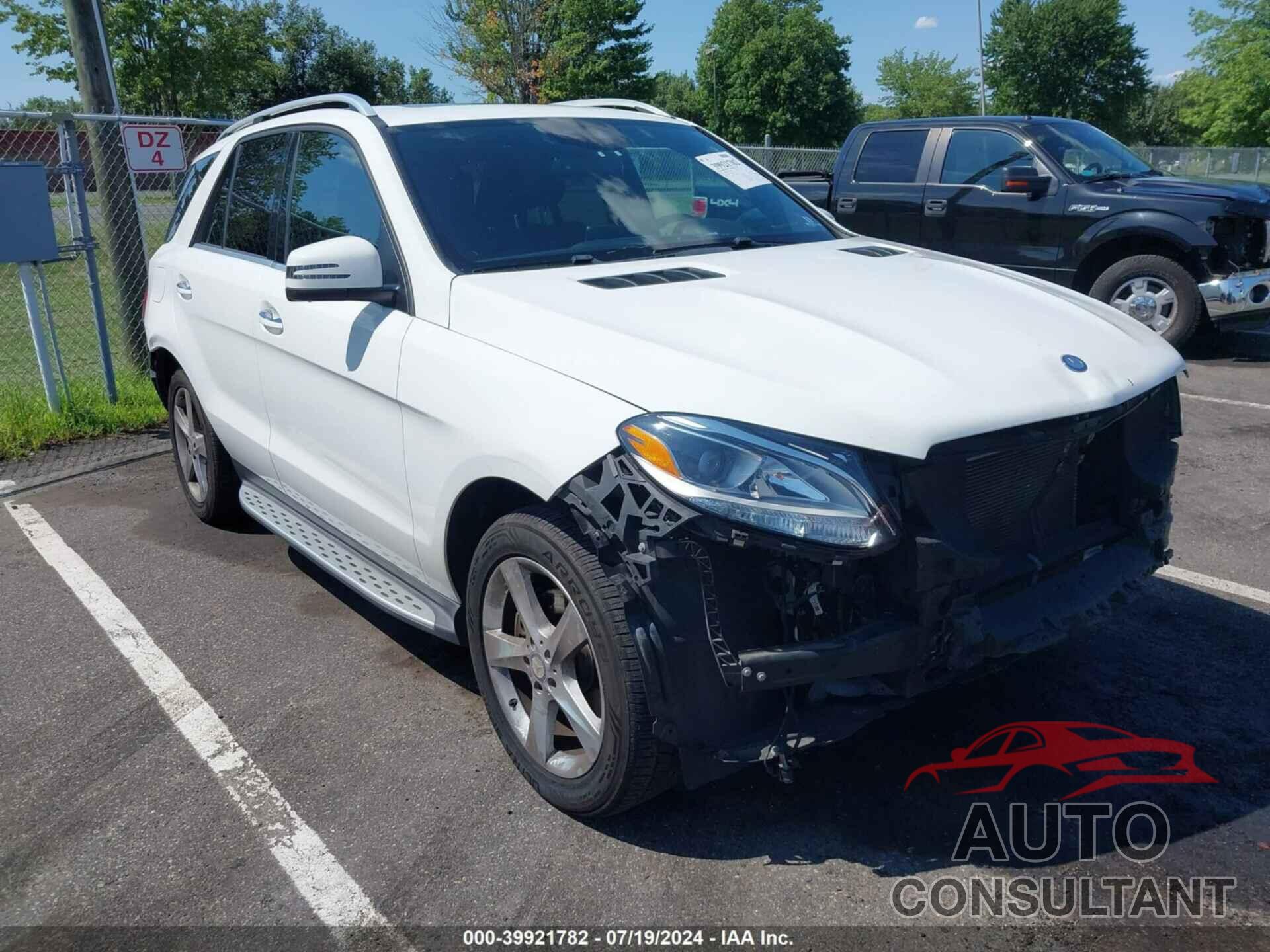 MERCEDES-BENZ GLE 350 2017 - 4JGDA5HBXHA849099