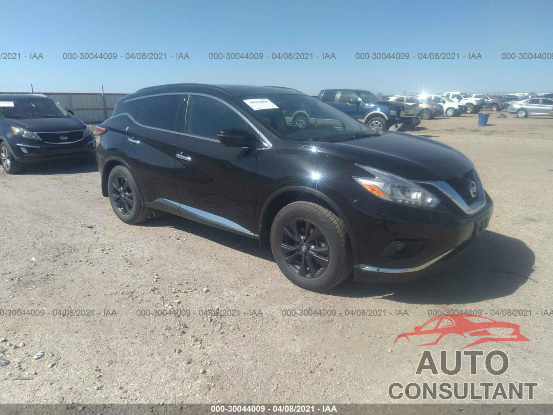 NISSAN MURANO 2017 - 5N1AZ2MG8HN172588