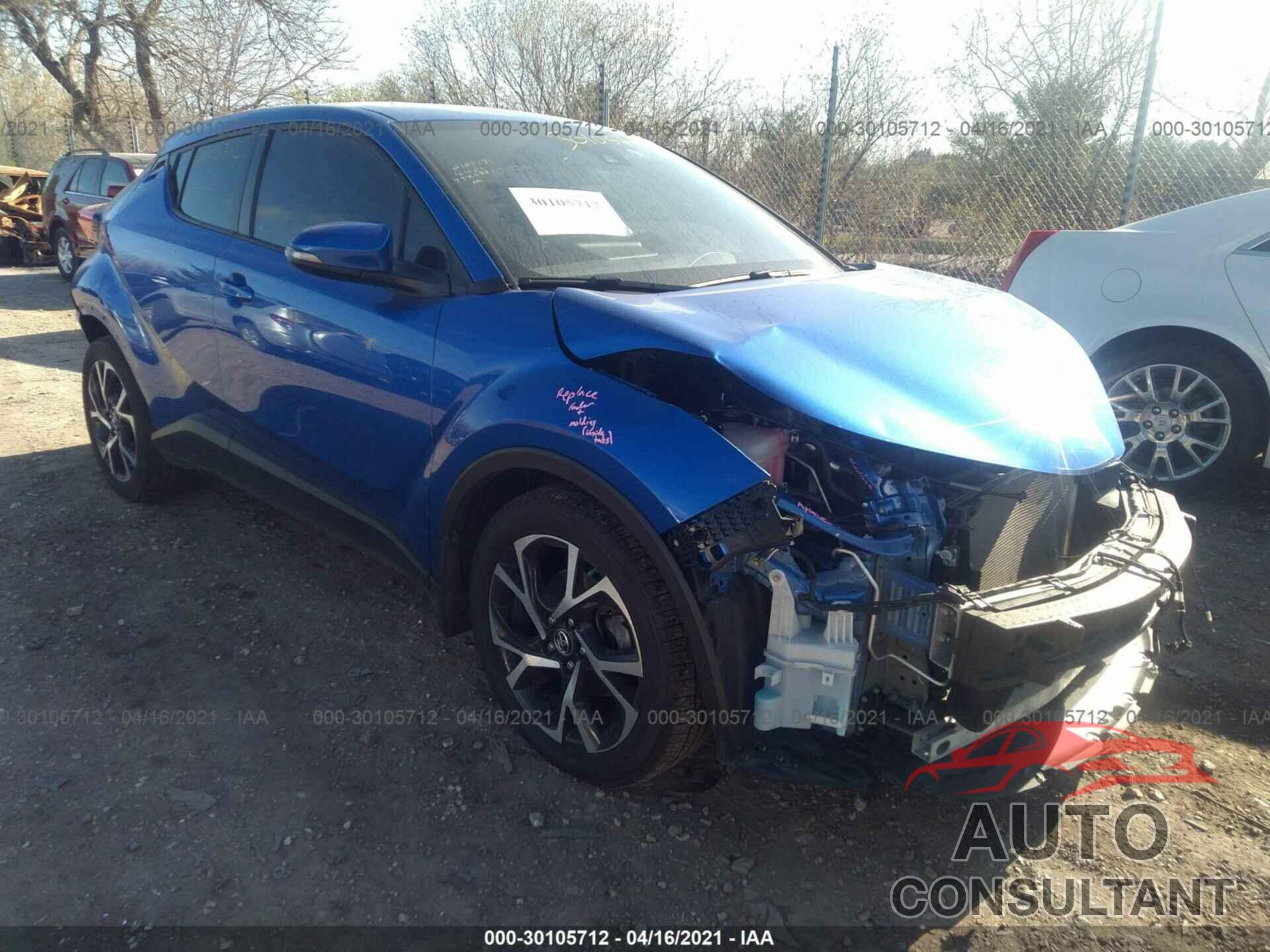 TOYOTA C-HR 2018 - NMTKHMBX0JR038604