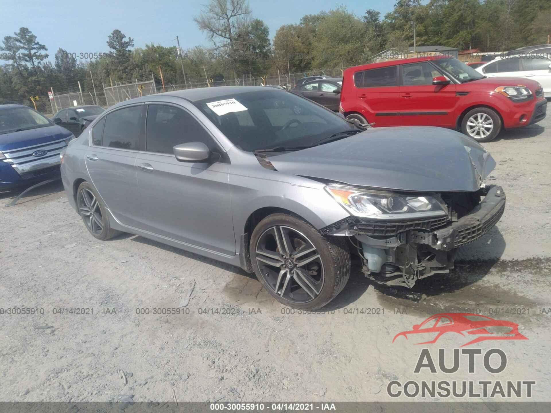 HONDA ACCORD SEDAN 2016 - 1HGCR2F56GA210190