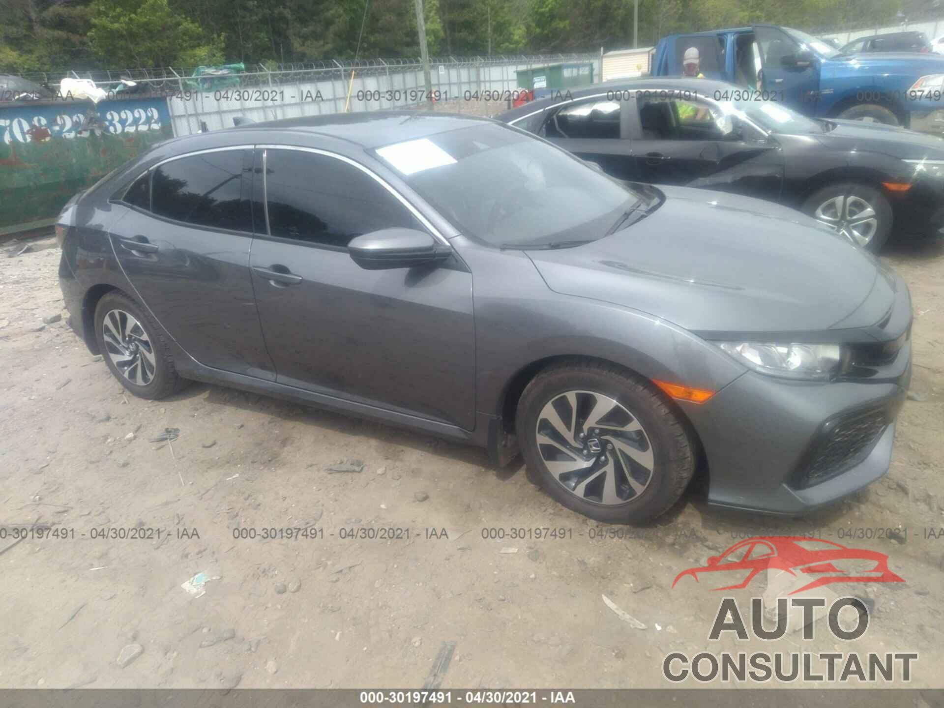 HONDA CIVIC HATCHBACK 2018 - SHHFK7H30JU218016