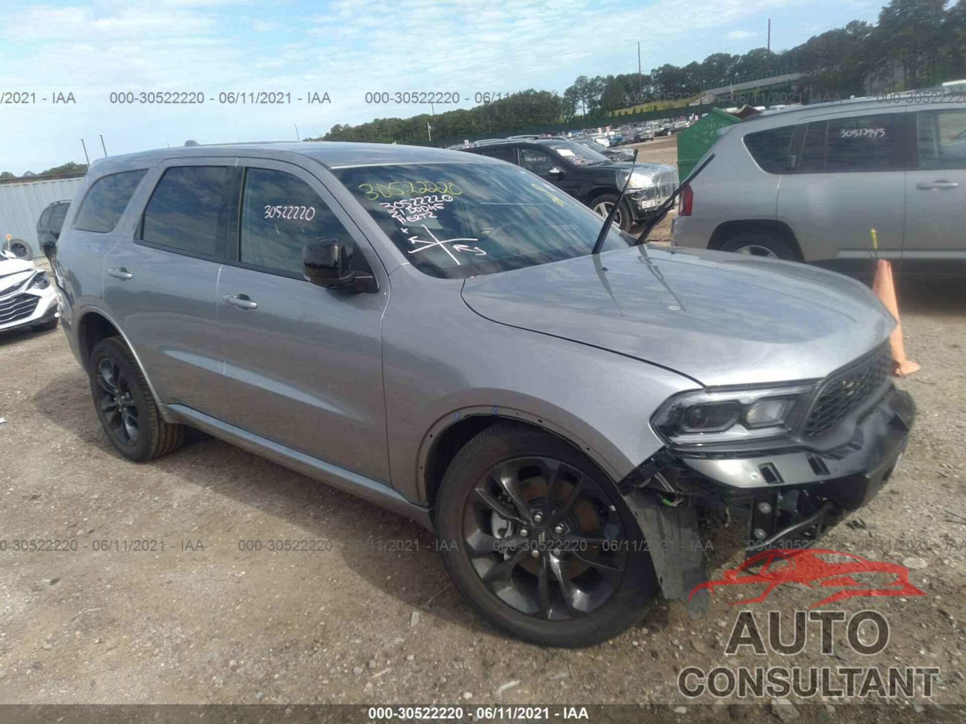 DODGE DURANGO 2021 - 1C4RDJDGXMC661600