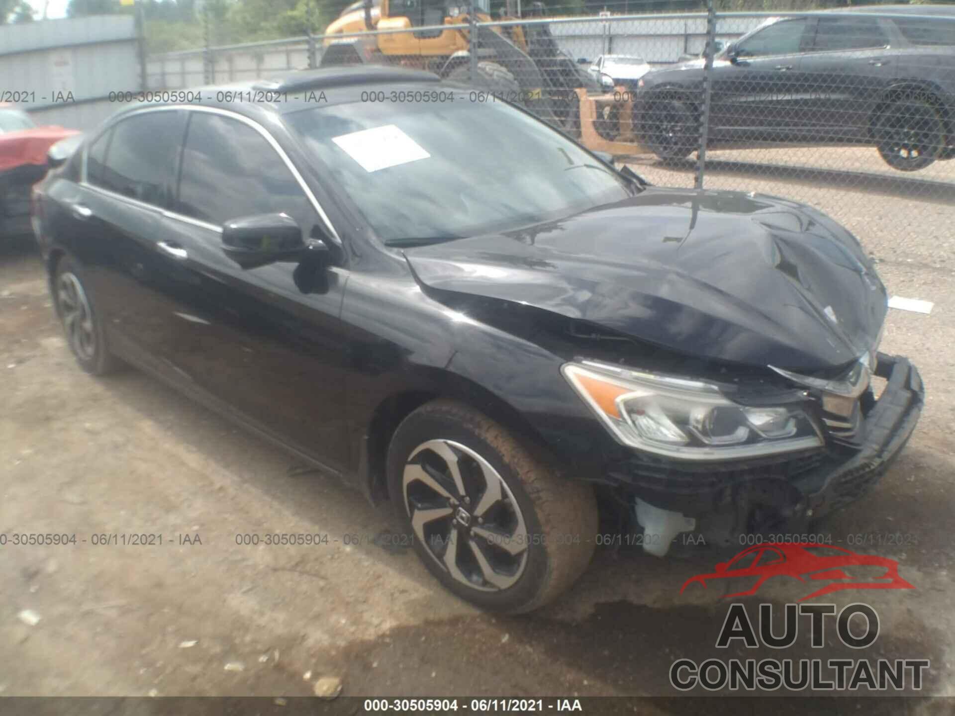 HONDA ACCORD SEDAN 2016 - 1HGCR3F84GA000929