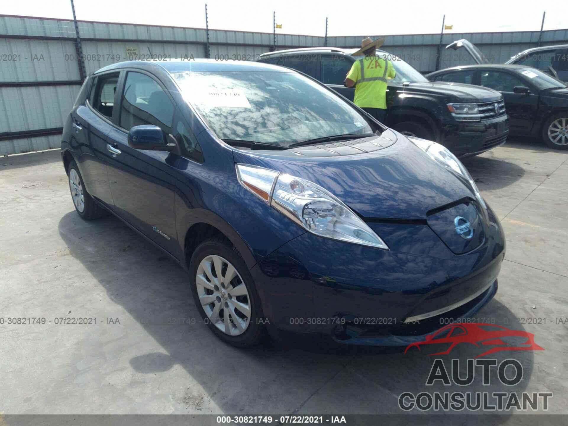 NISSAN LEAF 2016 - 1N4AZ0CP3GC309267