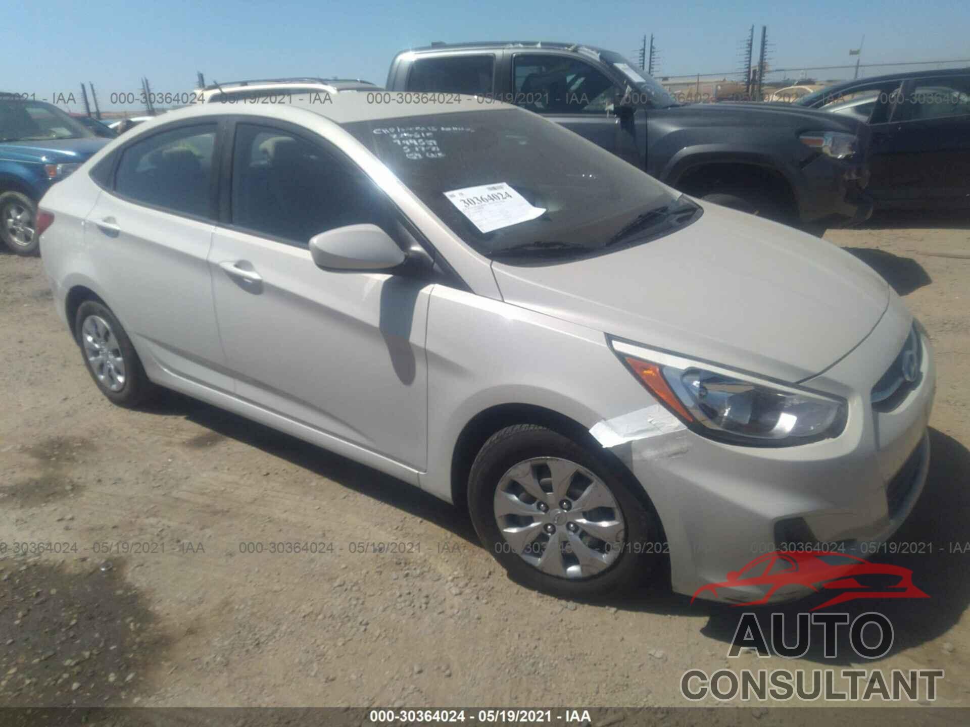 HYUNDAI ACCENT 2017 - KMHCT4AE0HU173135