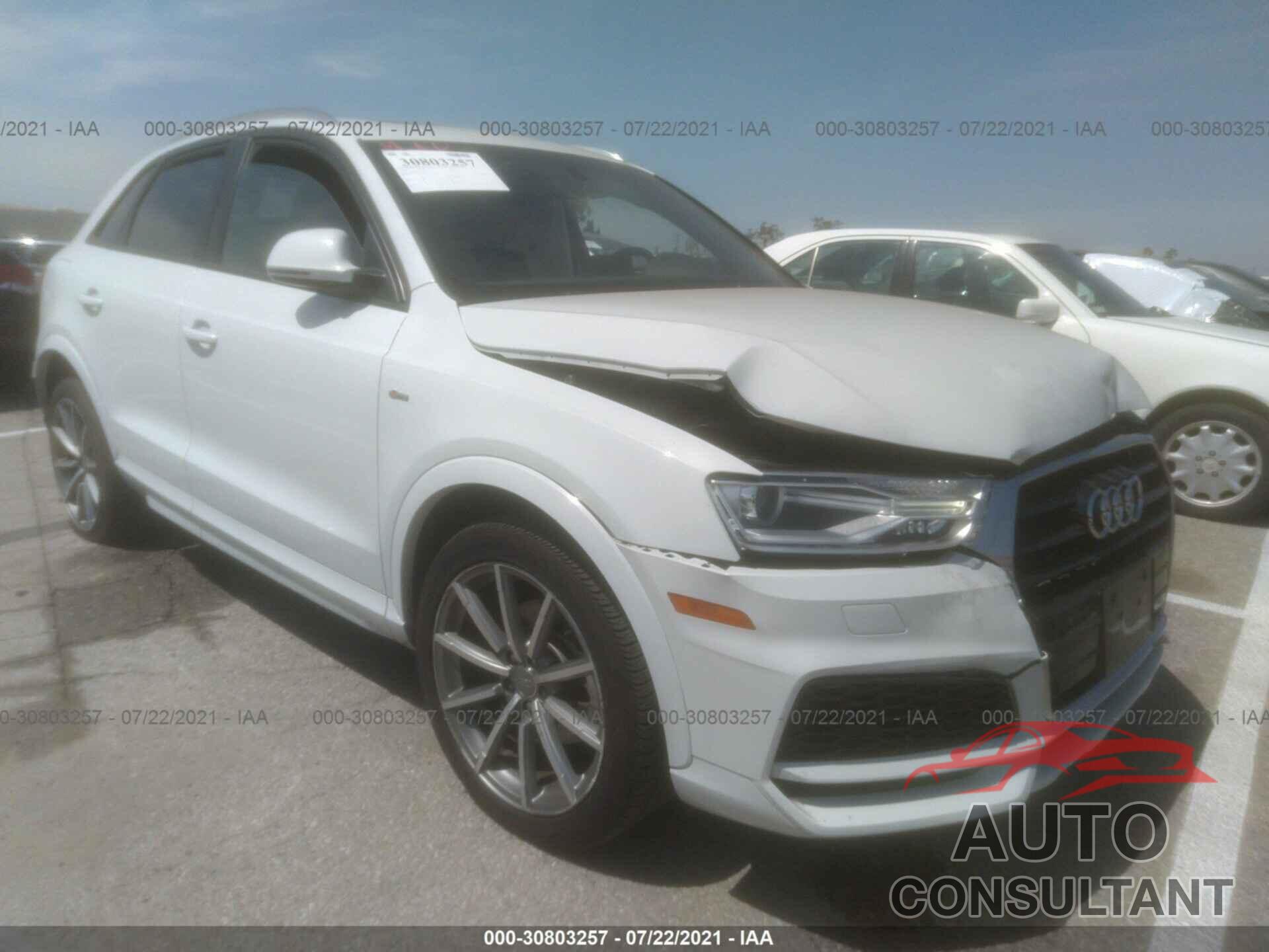 AUDI Q3 2018 - WA1BCCFS4JR034153