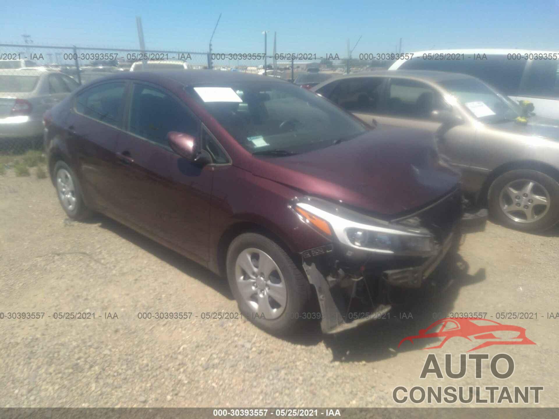 KIA FORTE 2017 - 3KPFK4A74HE127098