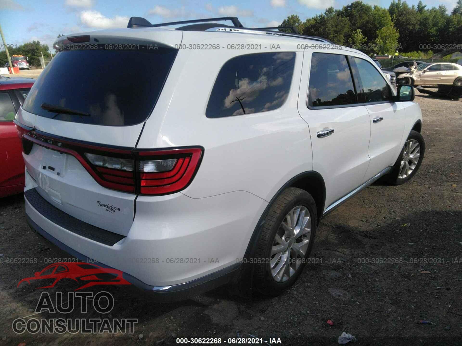 DODGE DURANGO 2017 - 1C4RDHAG9HC615078