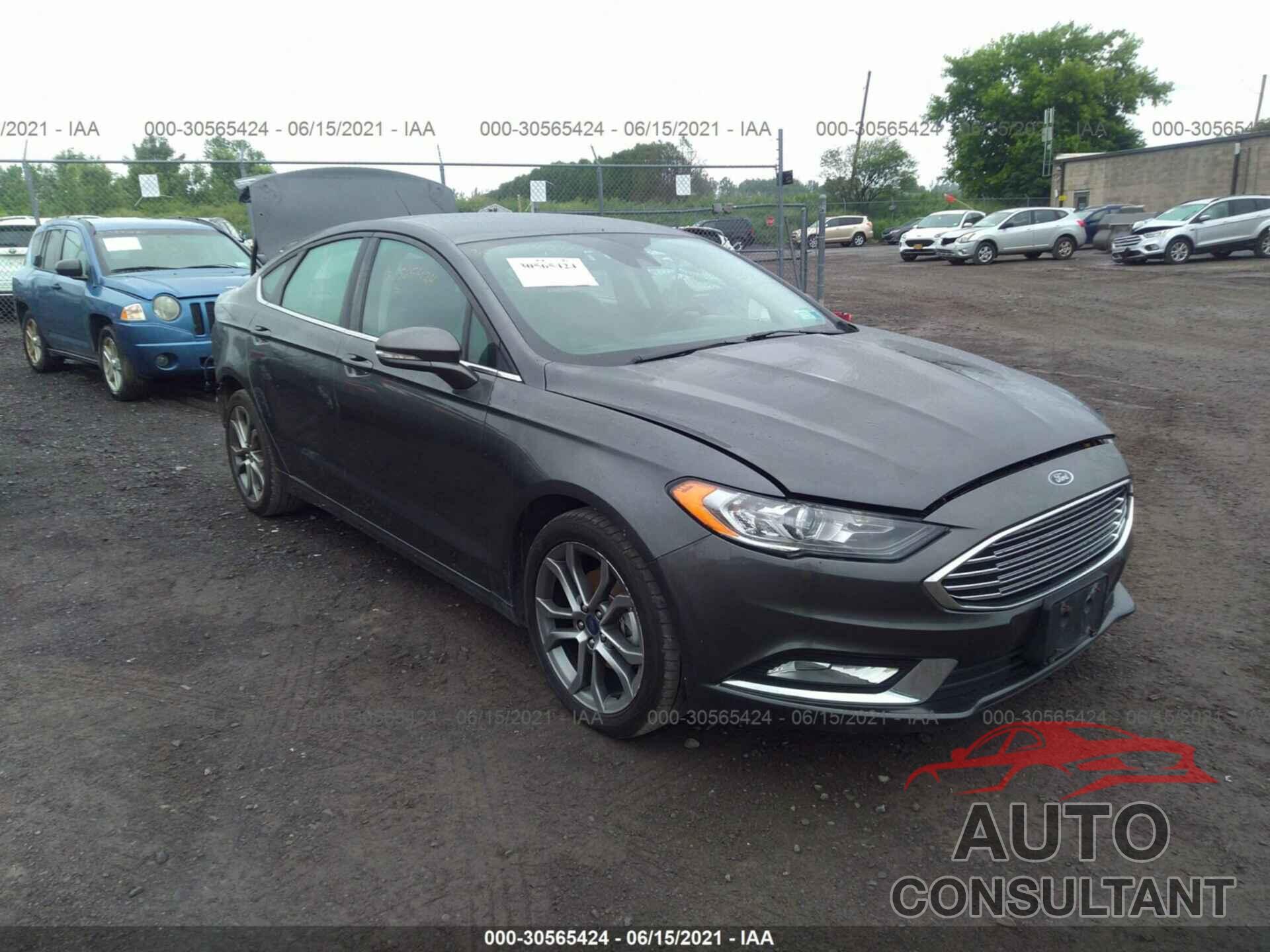 FORD FUSION 2017 - 3FA6P0T91HR237078