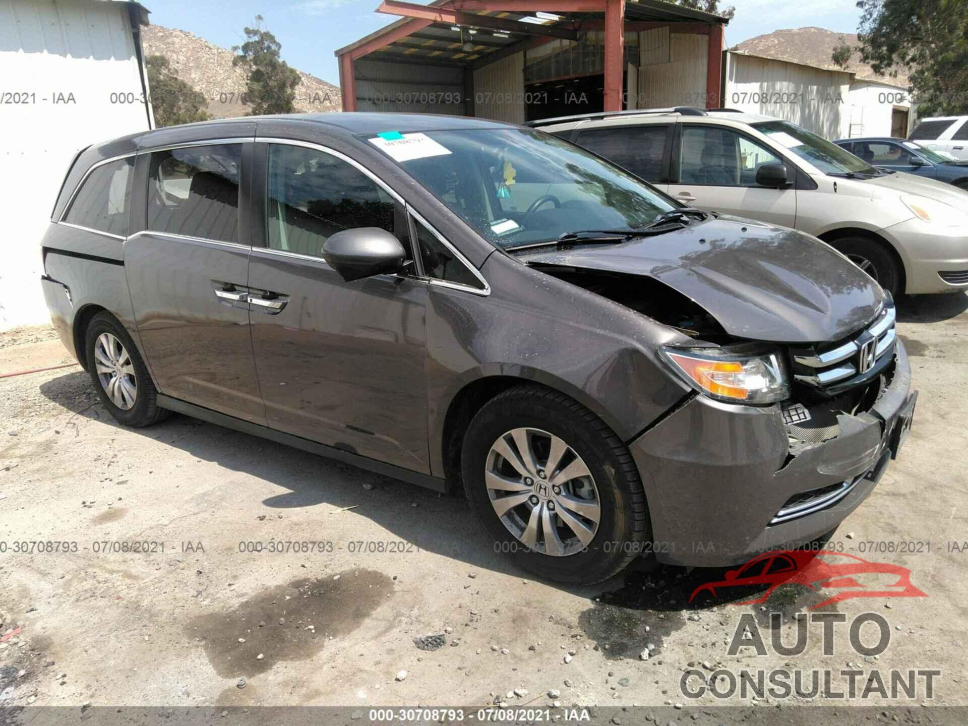 HONDA ODYSSEY 2016 - 5FNRL5H45GB151642