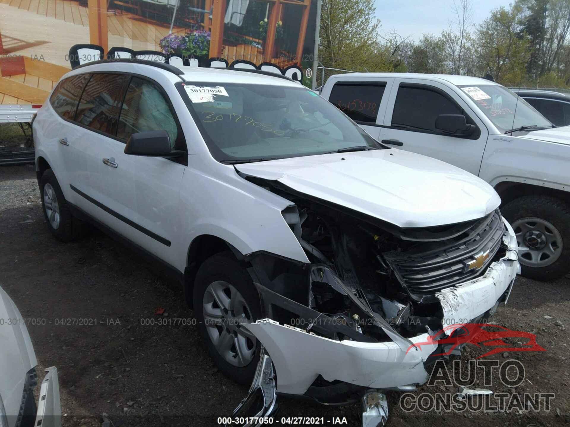 CHEVROLET TRAVERSE 2017 - 1GNKRFED3HJ231422