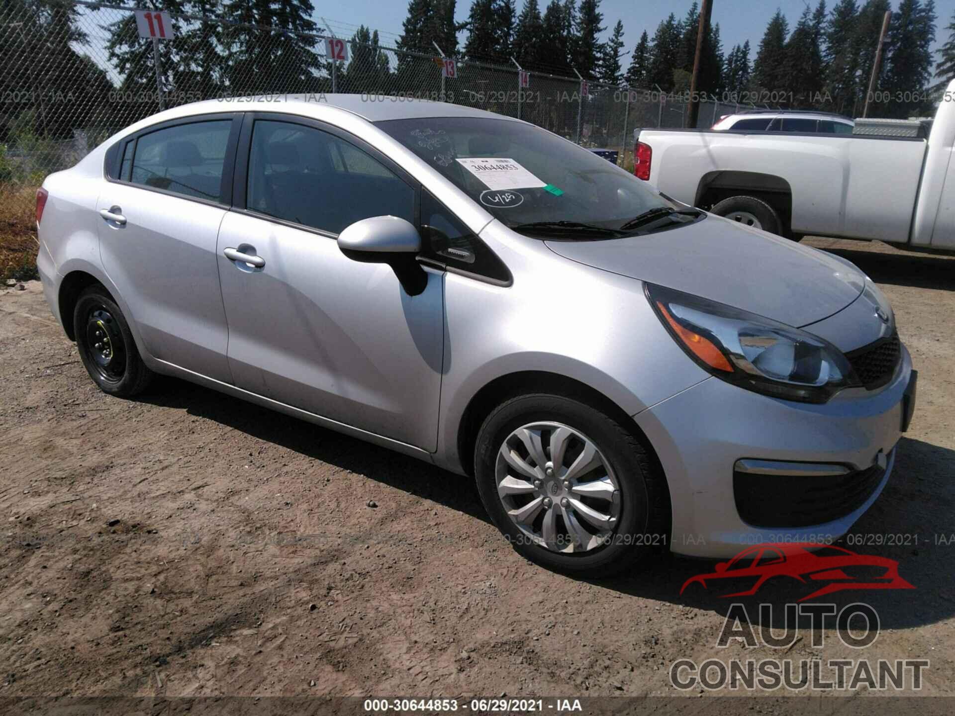 KIA RIO 2016 - KNADM4A36G6558932