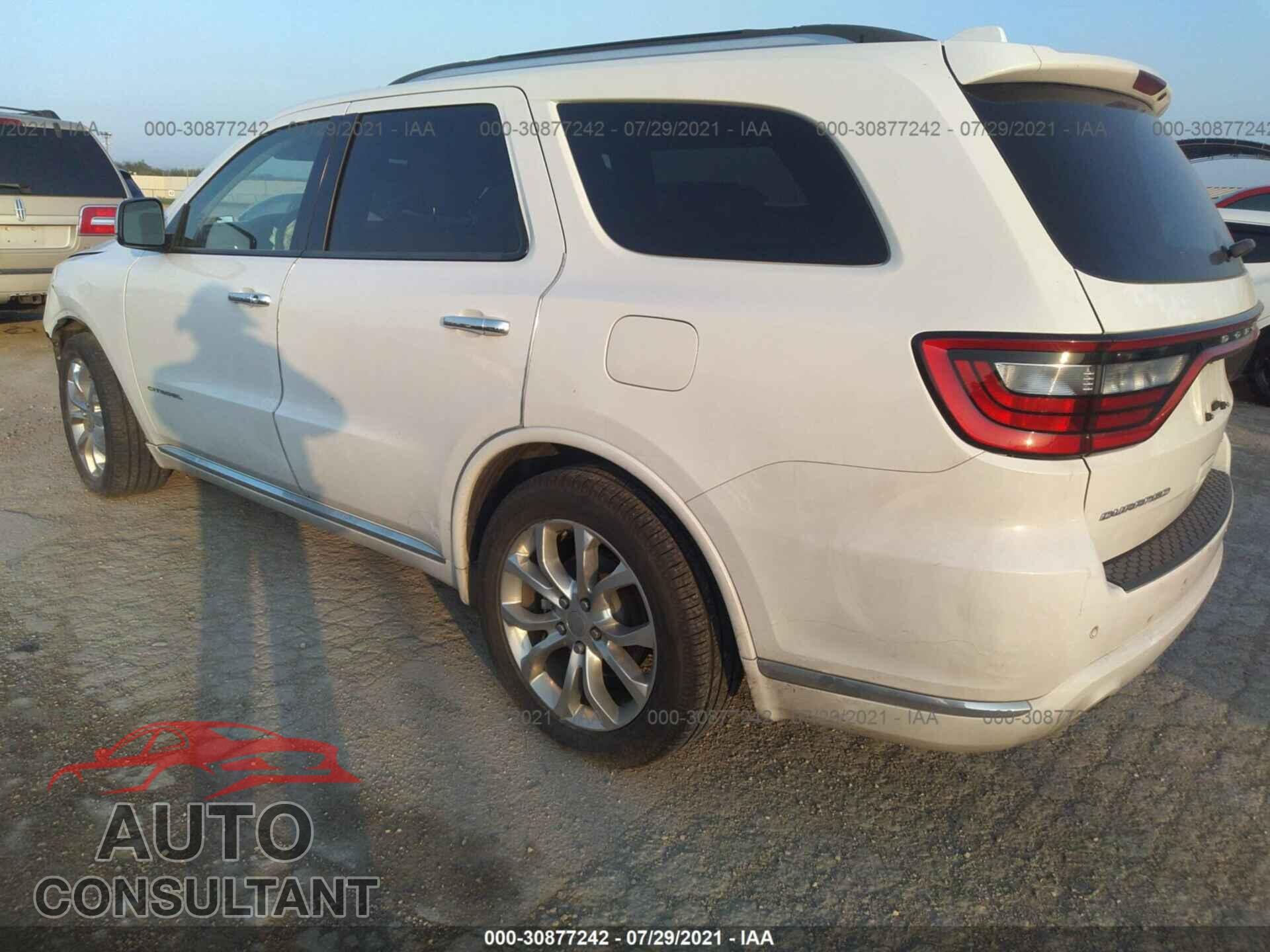 DODGE DURANGO 2017 - 1C4RDHEGXHC652277