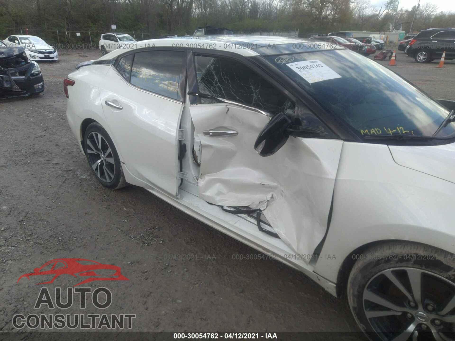 NISSAN MAXIMA 2017 - 1N4AA6AP1HC385648