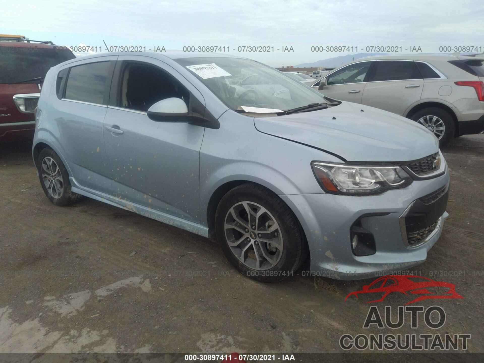 CHEVROLET SONIC 2017 - 1G1JD6SB7H4167480