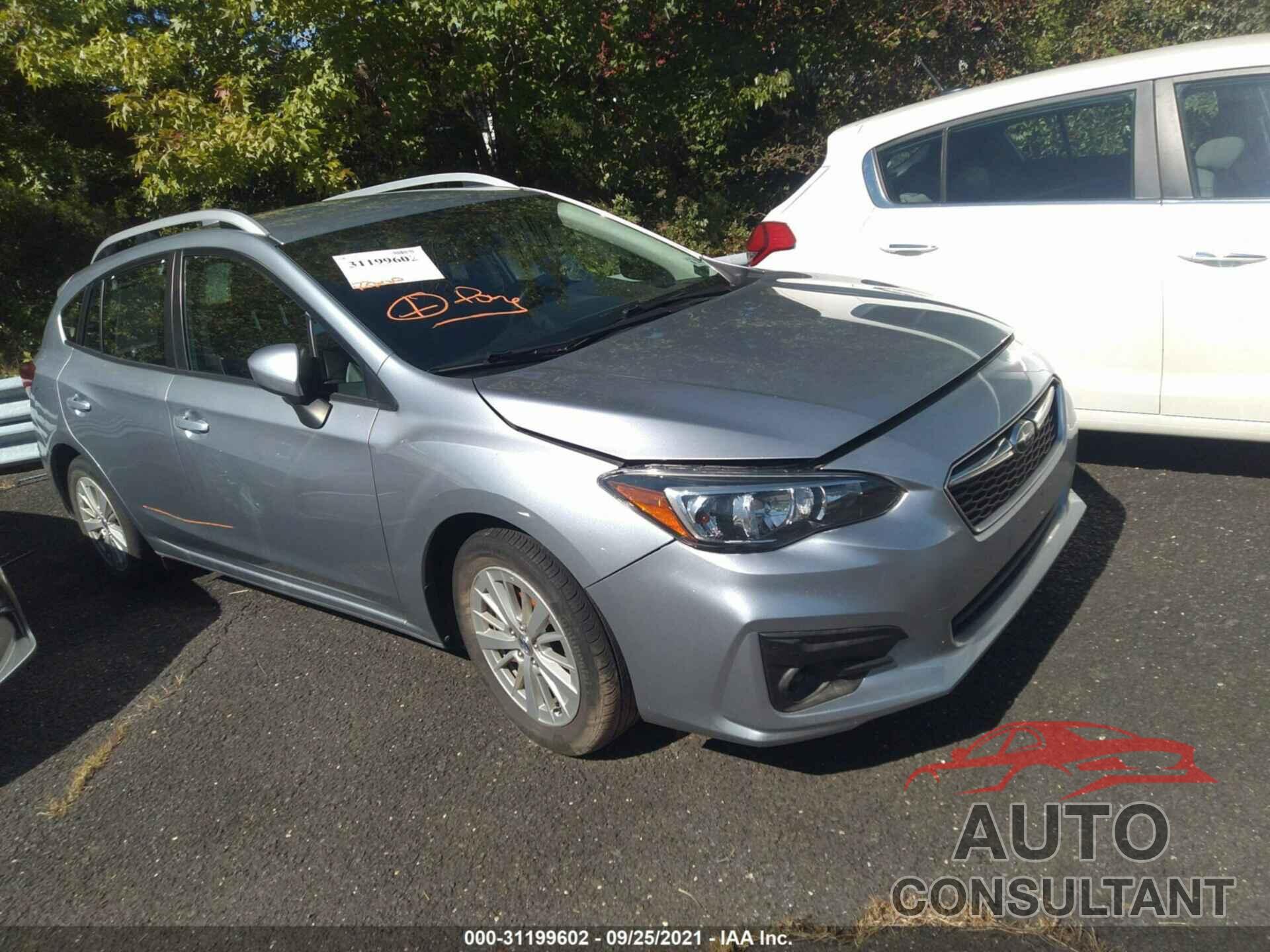 SUBARU IMPREZA 2017 - 4S3GTAB6XH3737701