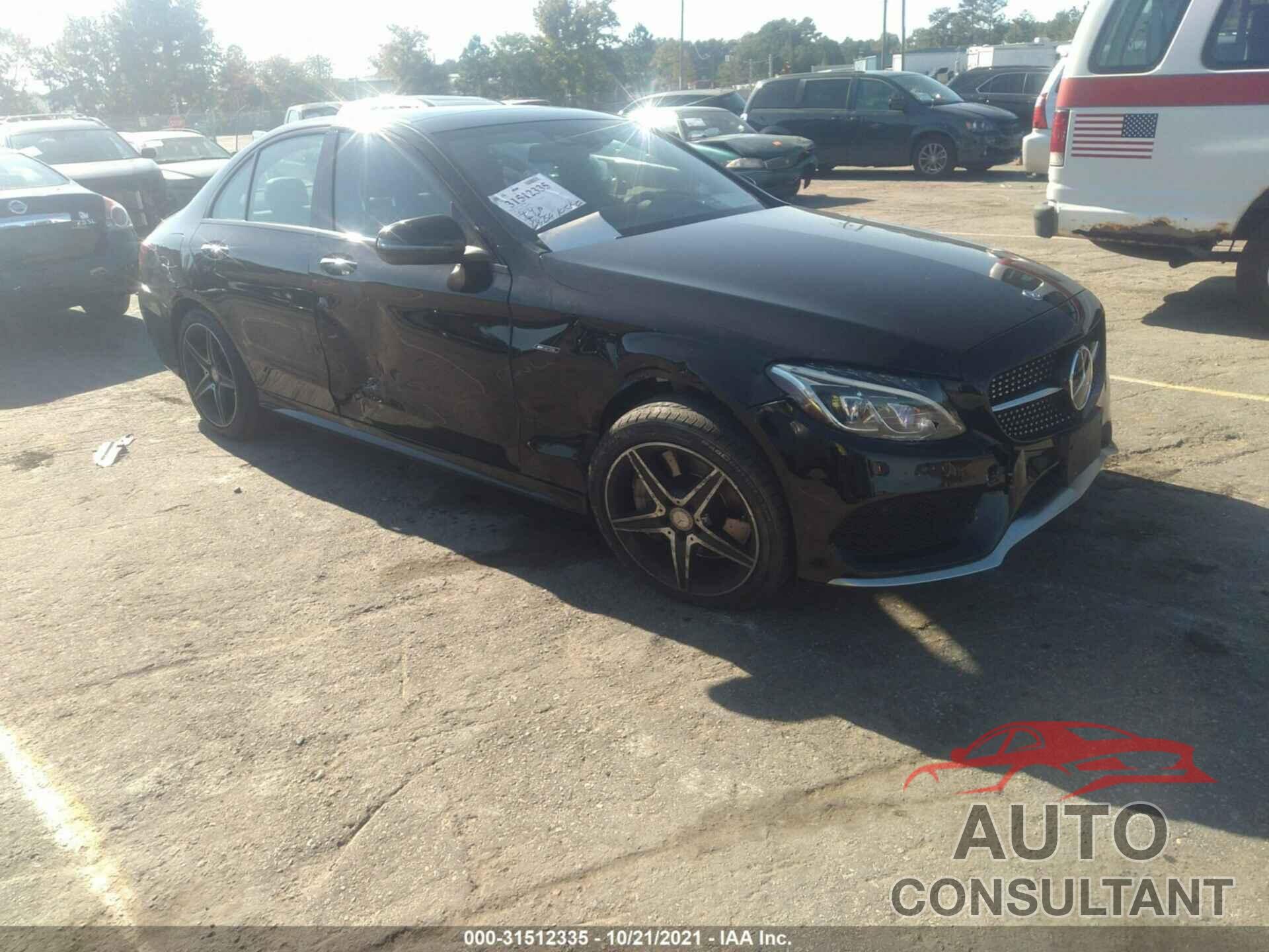 MERCEDES-BENZ C-CLASS 2016 - 55SWF6EB8GU112366