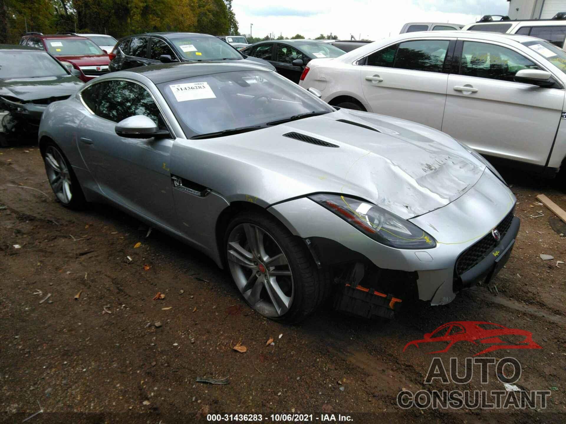 JAGUAR F-TYPE 2017 - SAJWA6AT0H8K38514