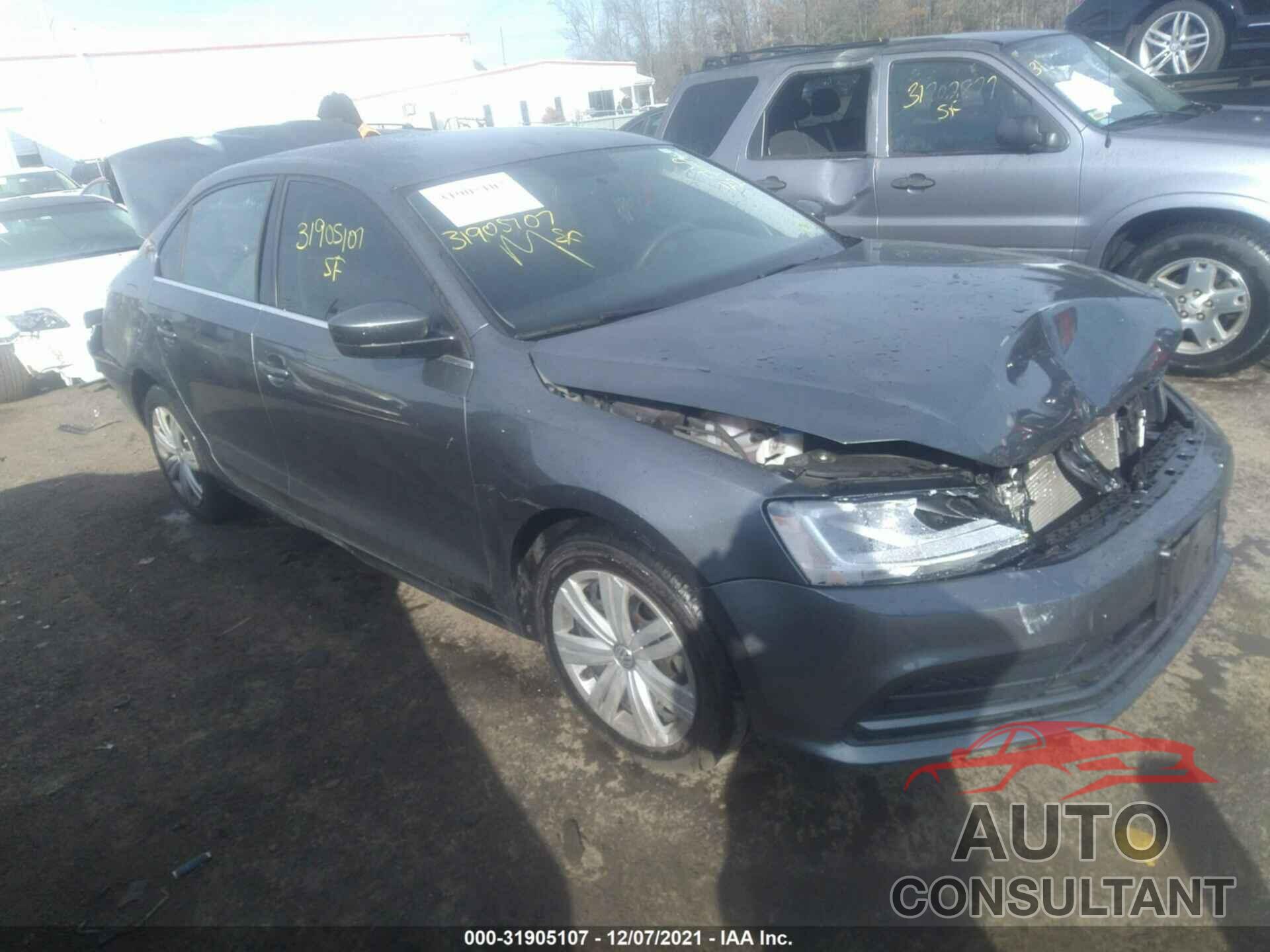 VOLKSWAGEN JETTA 2017 - 3VW2B7AJ1HM321229