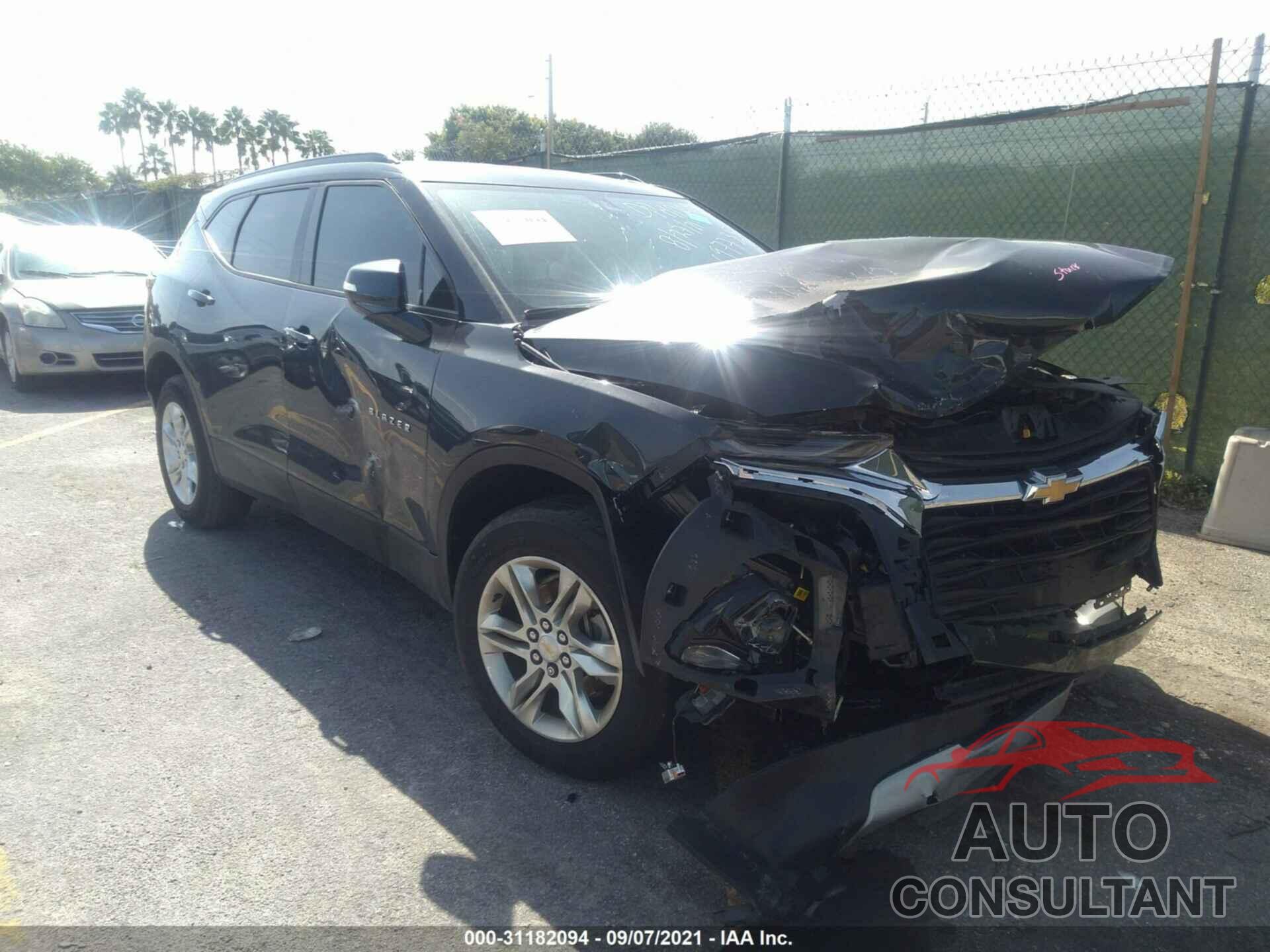 CHEVROLET BLAZER 2019 - 3GNKBBRA4KS697735