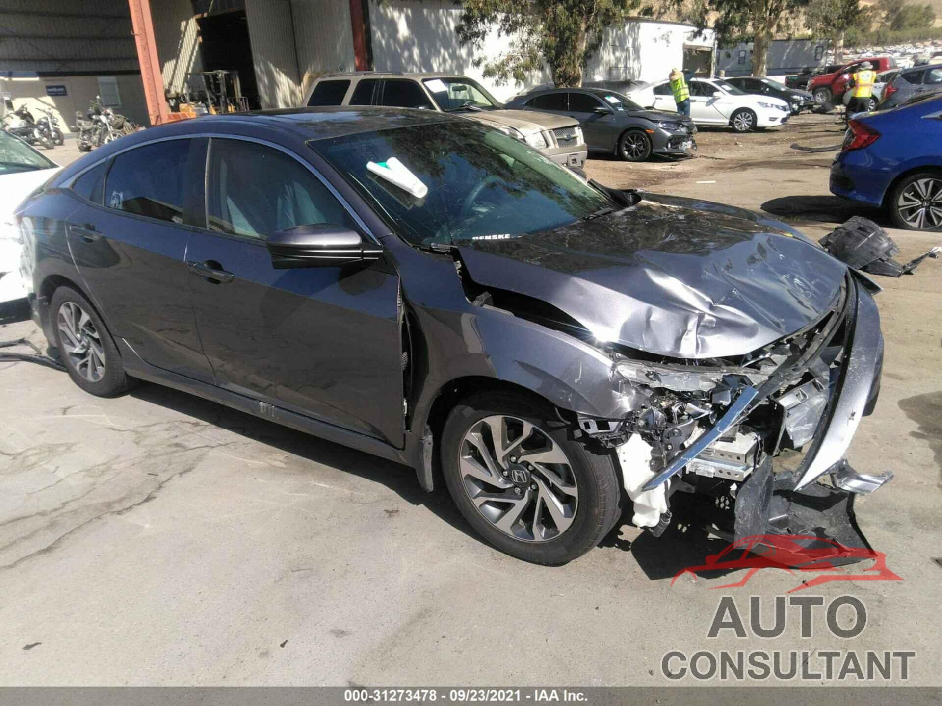 HONDA CIVIC SEDAN 2018 - 2HGFC2F75JH585416