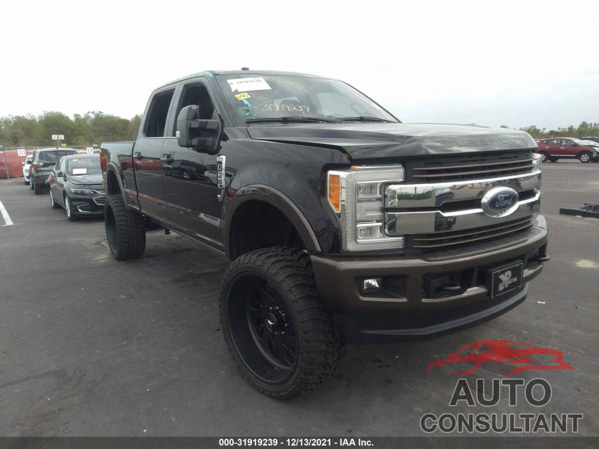 FORD SUPER DUTY F-250 SRW 2017 - 1FT7W2BTXHEF26926