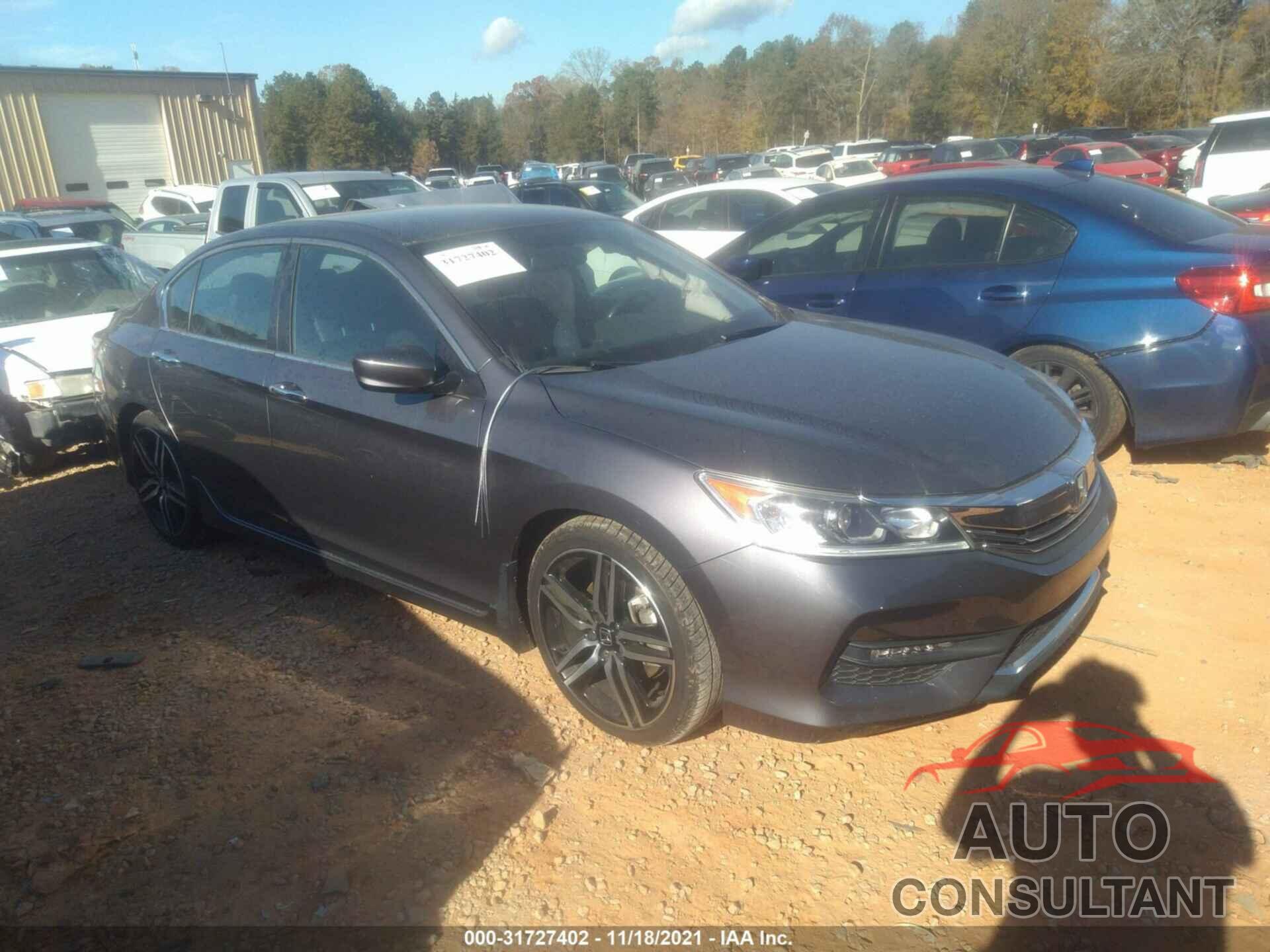 HONDA ACCORD SEDAN 2017 - 1HGCR2F5XHA143210
