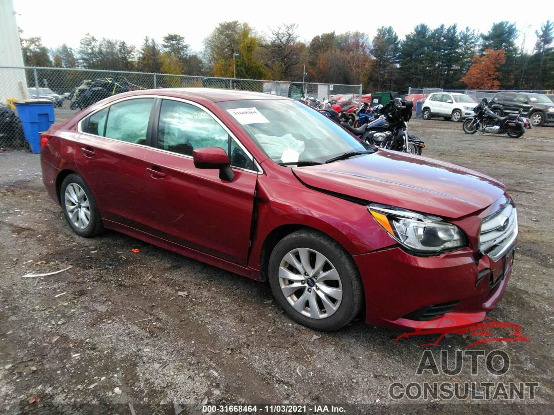 SUBARU LEGACY 2016 - 4S3BNAC63G3064154