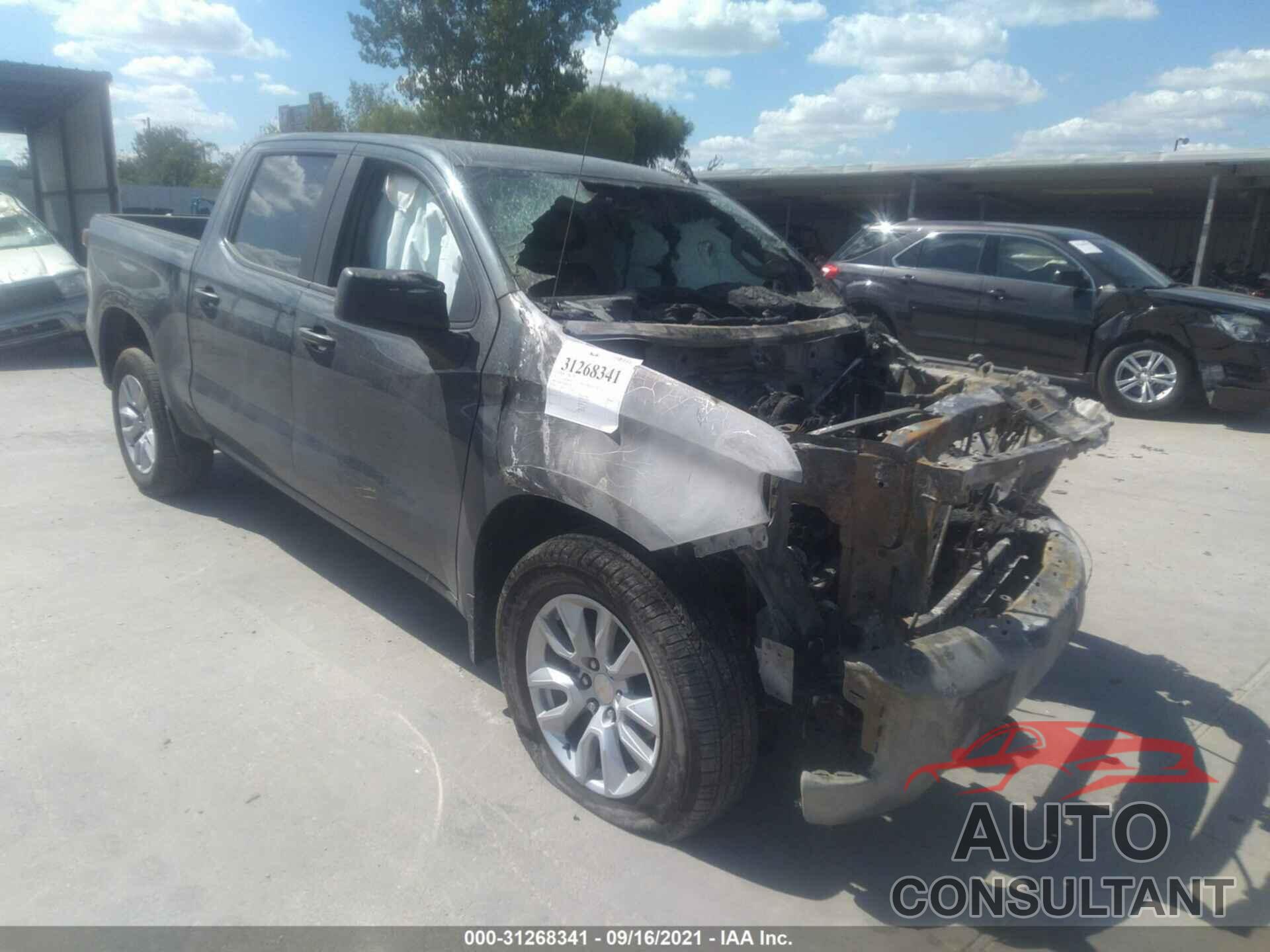 CHEVROLET SILVERADO 1500 2021 - 3GCPWBEH2MG175567